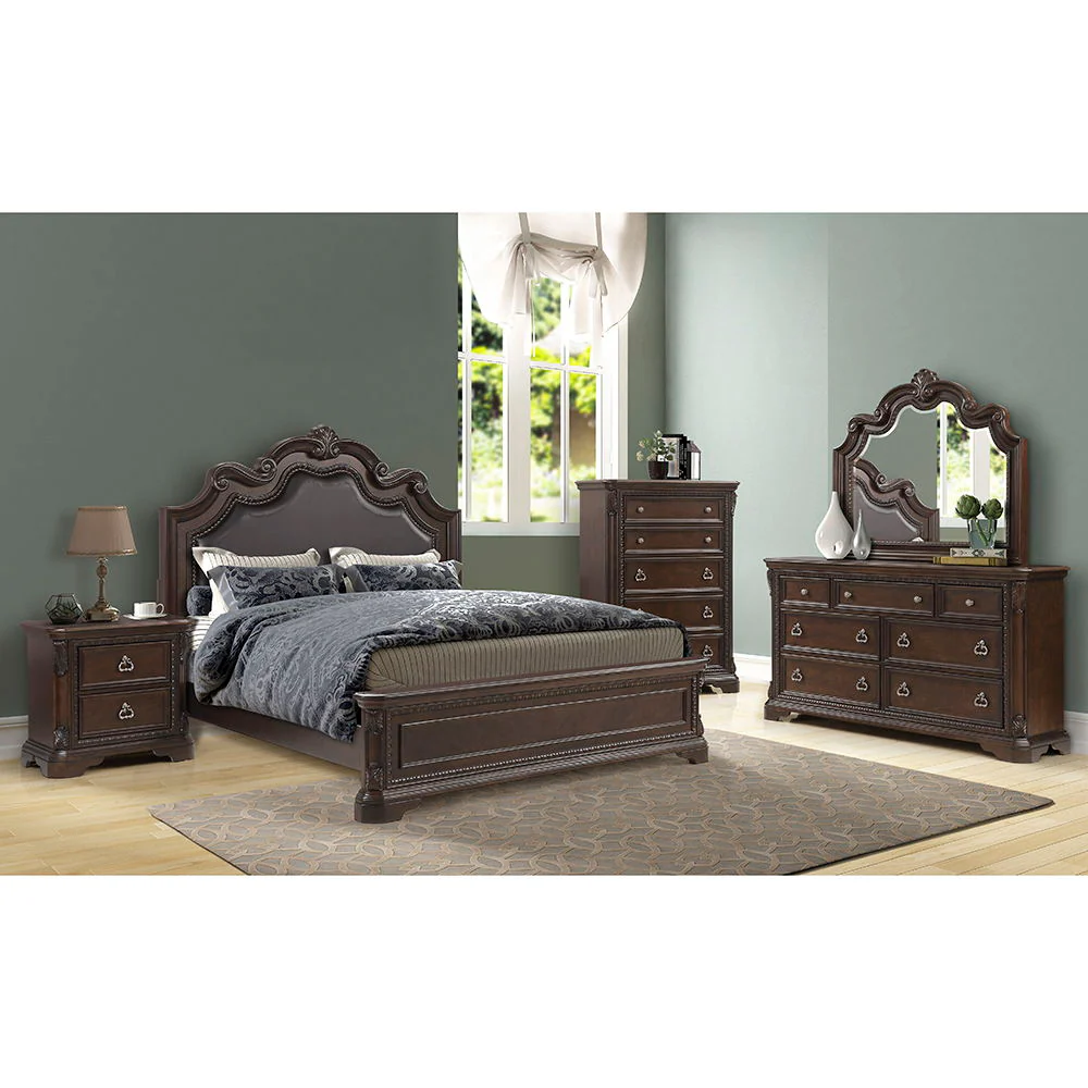 2 Drawer Nightstand - Mahogany - Image 3