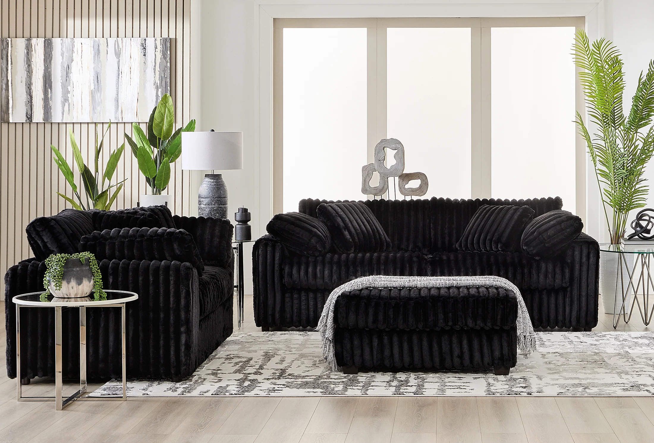 24550 Mondo Sofa and Loveseat Set
