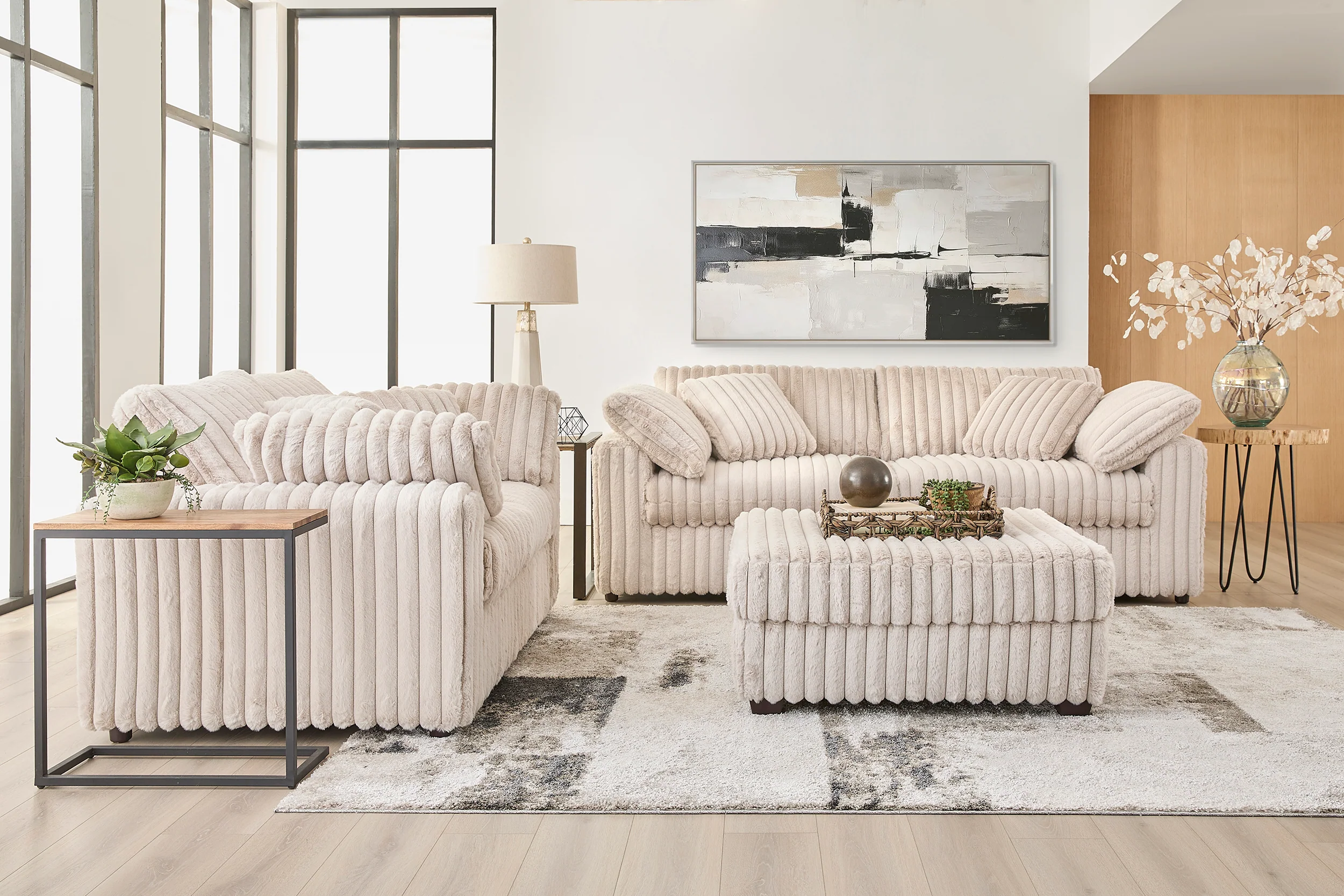 24550 Mondo Sofa and Loveseat Set - Image 2