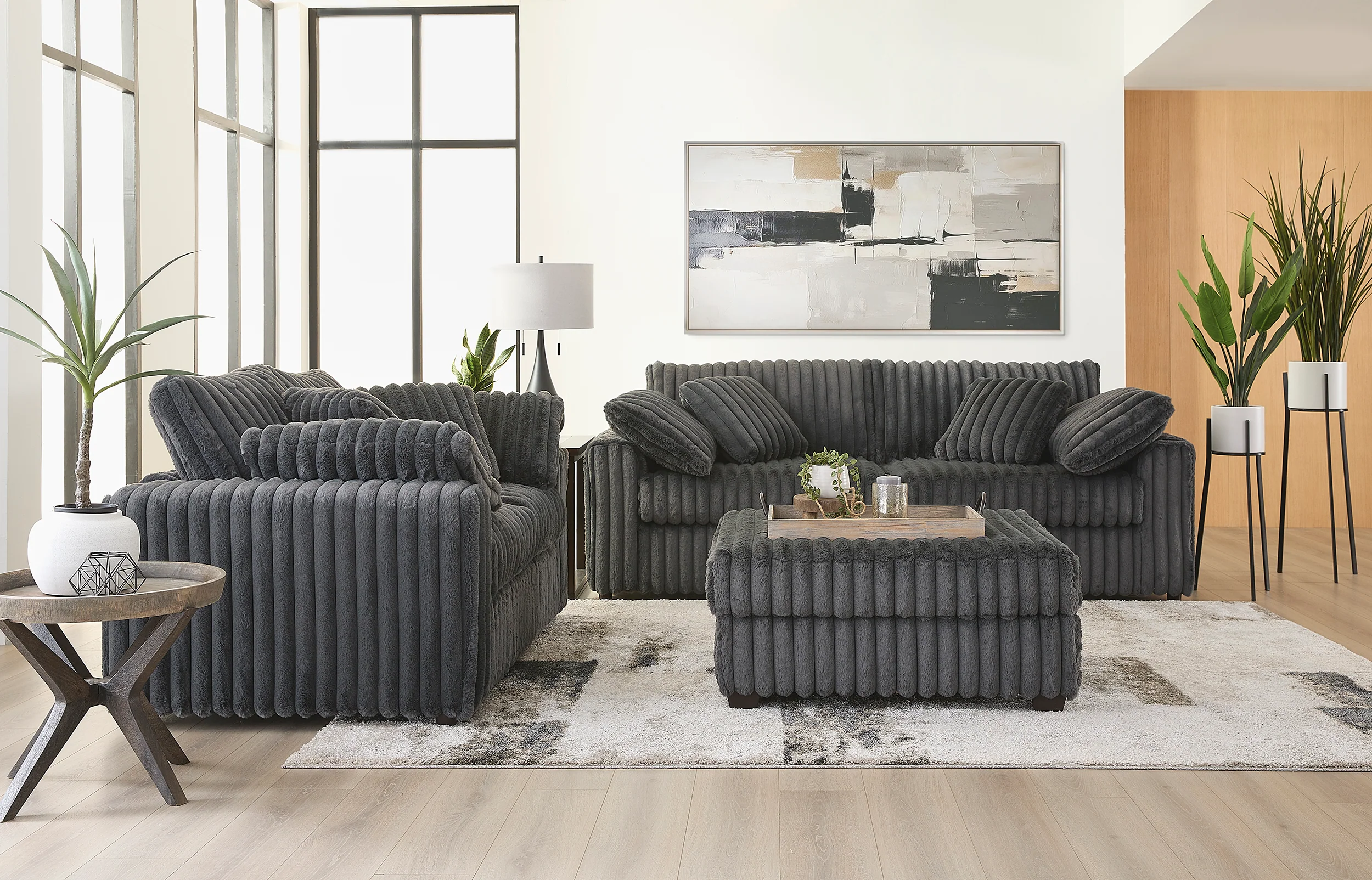24550 Mondo Sofa and Loveseat Set - Image 3