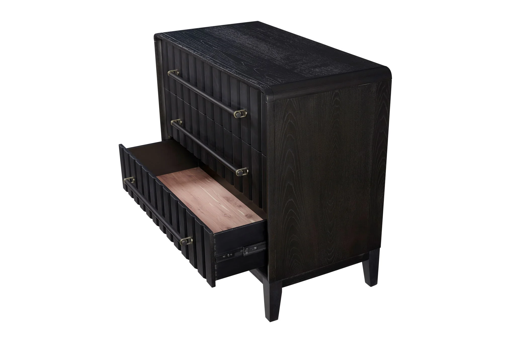 3 Drawer Bachelor Chest - Peppercorn - Image 2