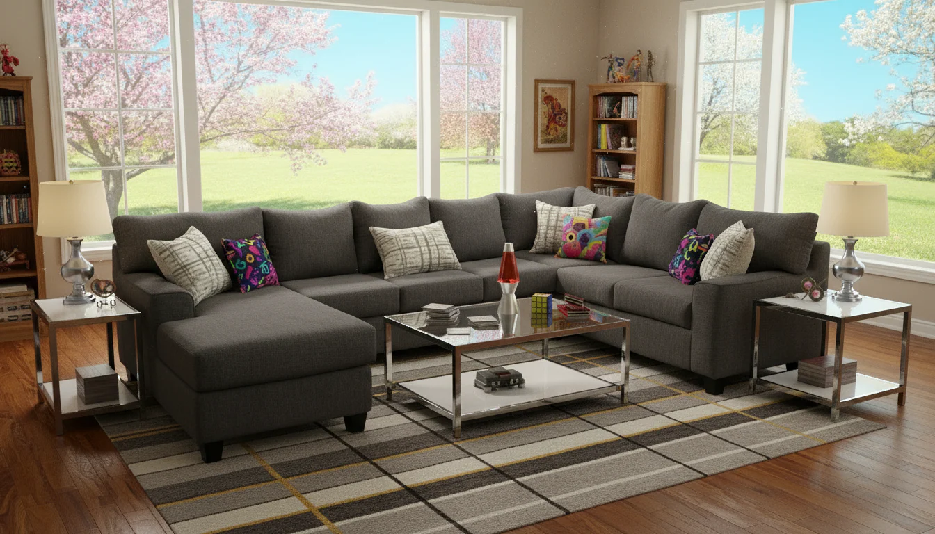 4200 3 Piece Sectional Sofa by L&A - Image 2