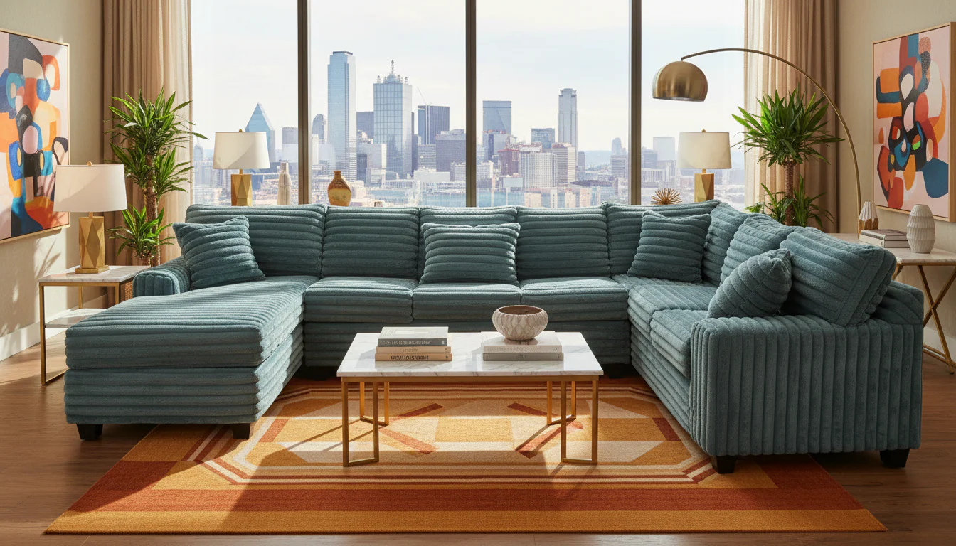 4200 3 Piece Sectional Sofa by L&A - Image 4