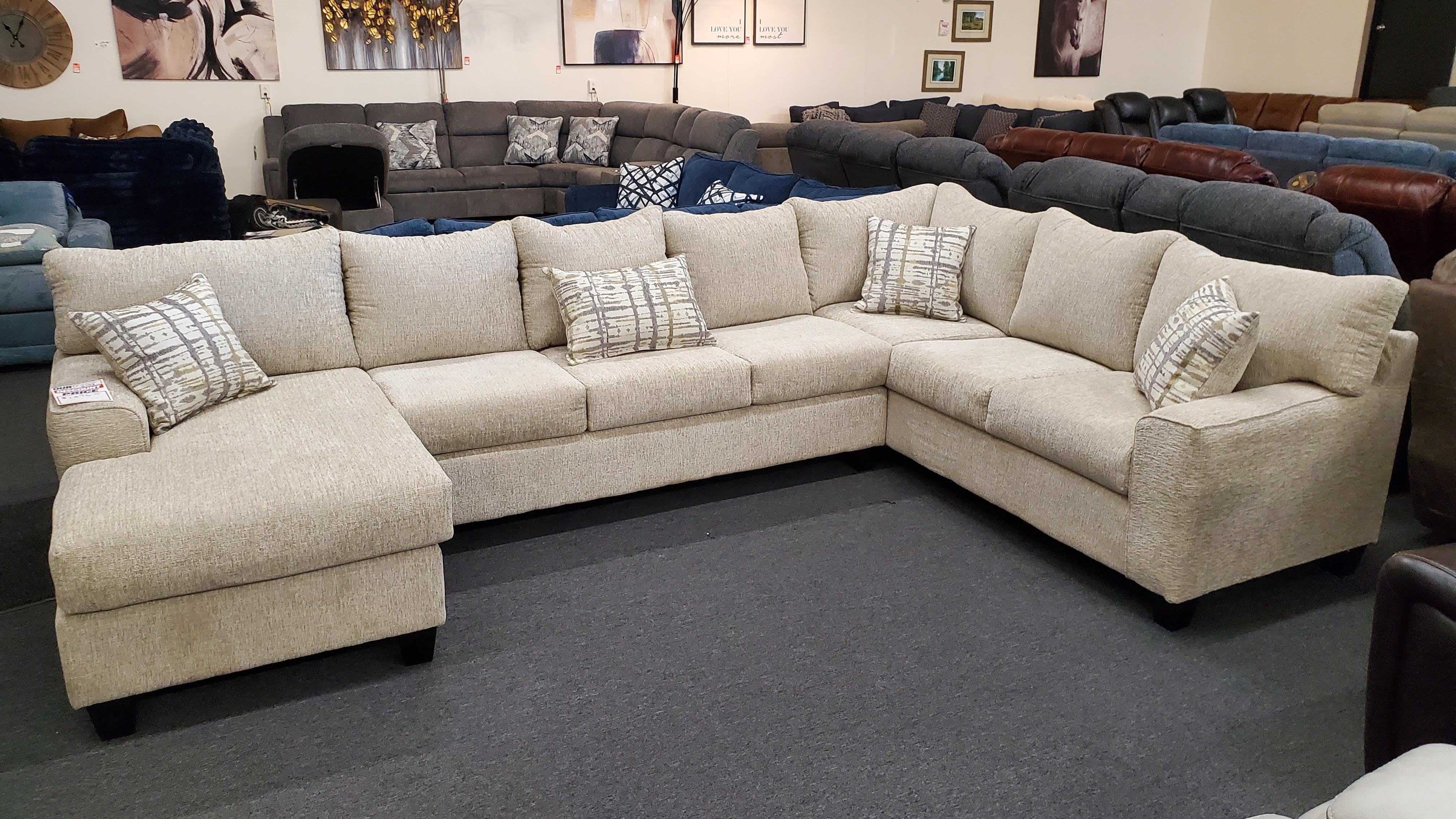 4200 3 Piece Sectional Sofa by L&A - Image 5