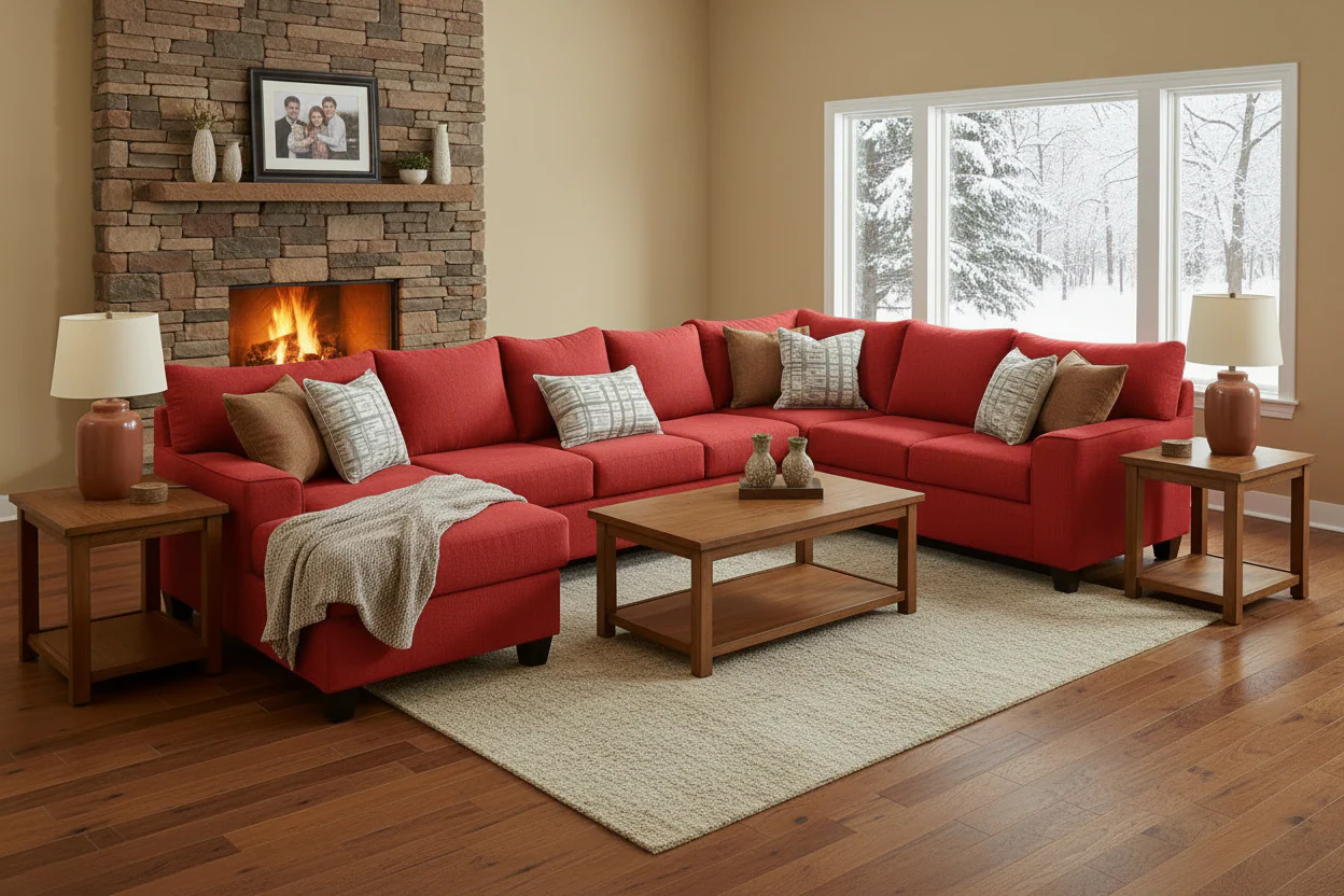 4200 3 Piece Sectional Sofa by L&A - Image 6