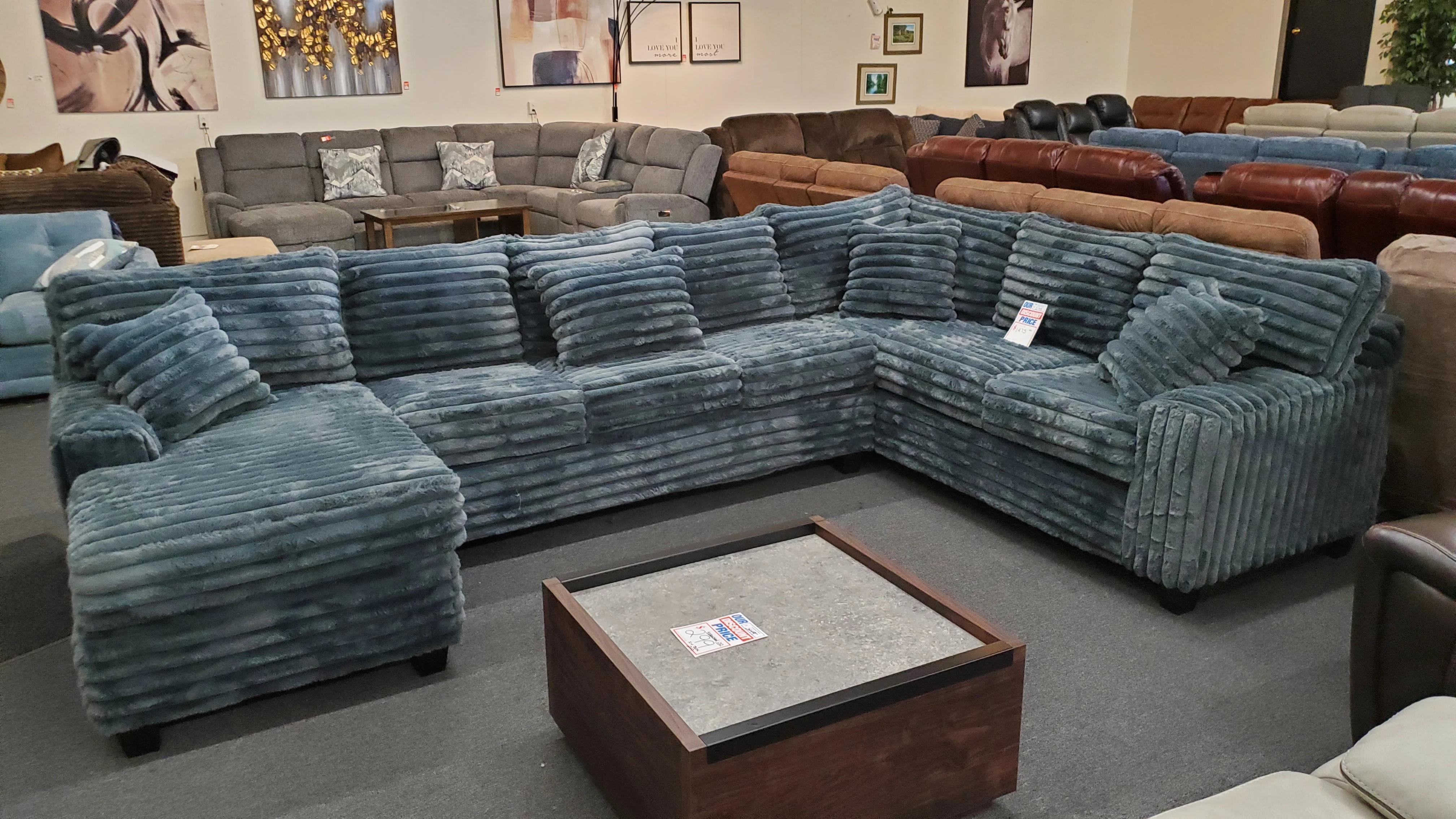 4200 3 Piece Sectional Sofa by L&A - Image 7