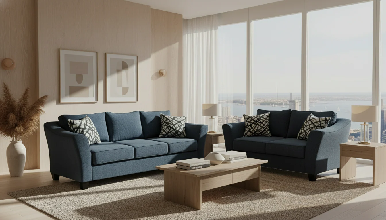 5380 Sofa and Loveseat Set by L&A - Image 2