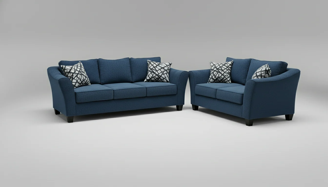 5380 3pc Wraparound Sectional with Chaise by L&A Customs - 50 Colors Available - Image 11