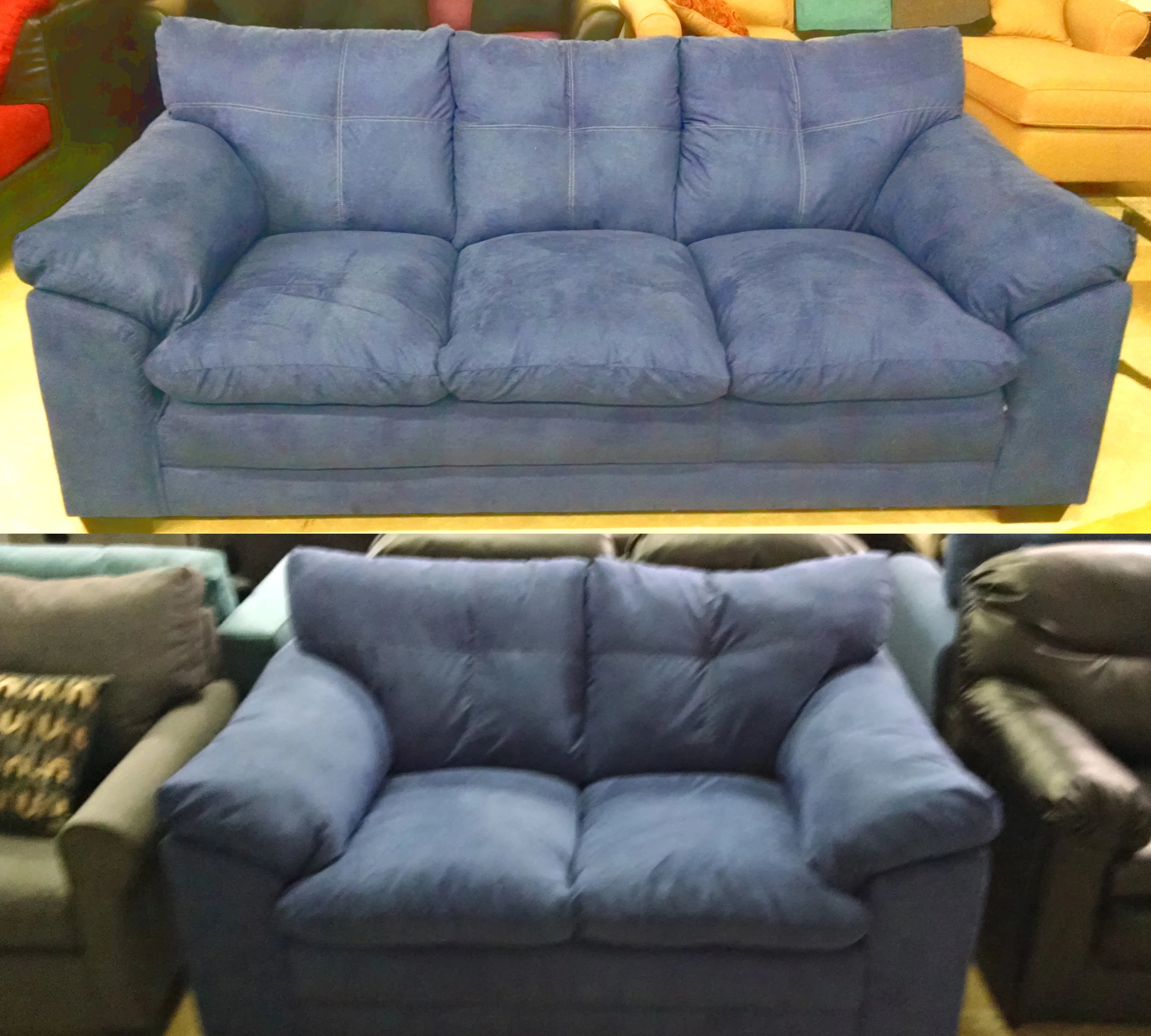 9300 Sofa and Loveseat set by L&A - Image 8