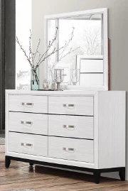 Akerson Chalk White Bedroom Suites by Crown Mark - Image 3