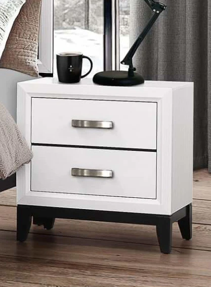 Akerson Chalk White Bedroom Suites by Crown Mark - Image 4