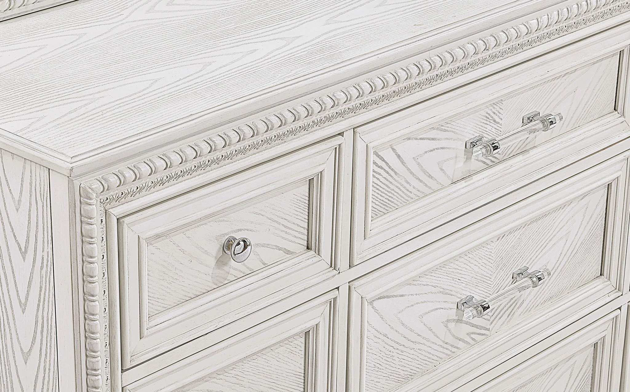 Alexandria - Bedroom Dresser - White - Image 2