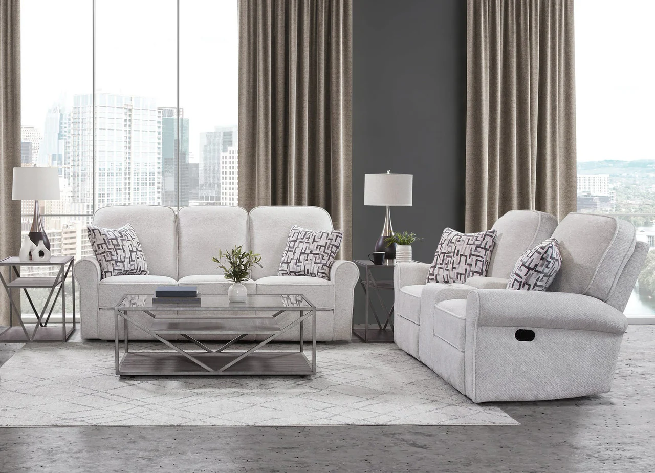 Alpaca Coconut Reclining Living Room Sets - Image 2