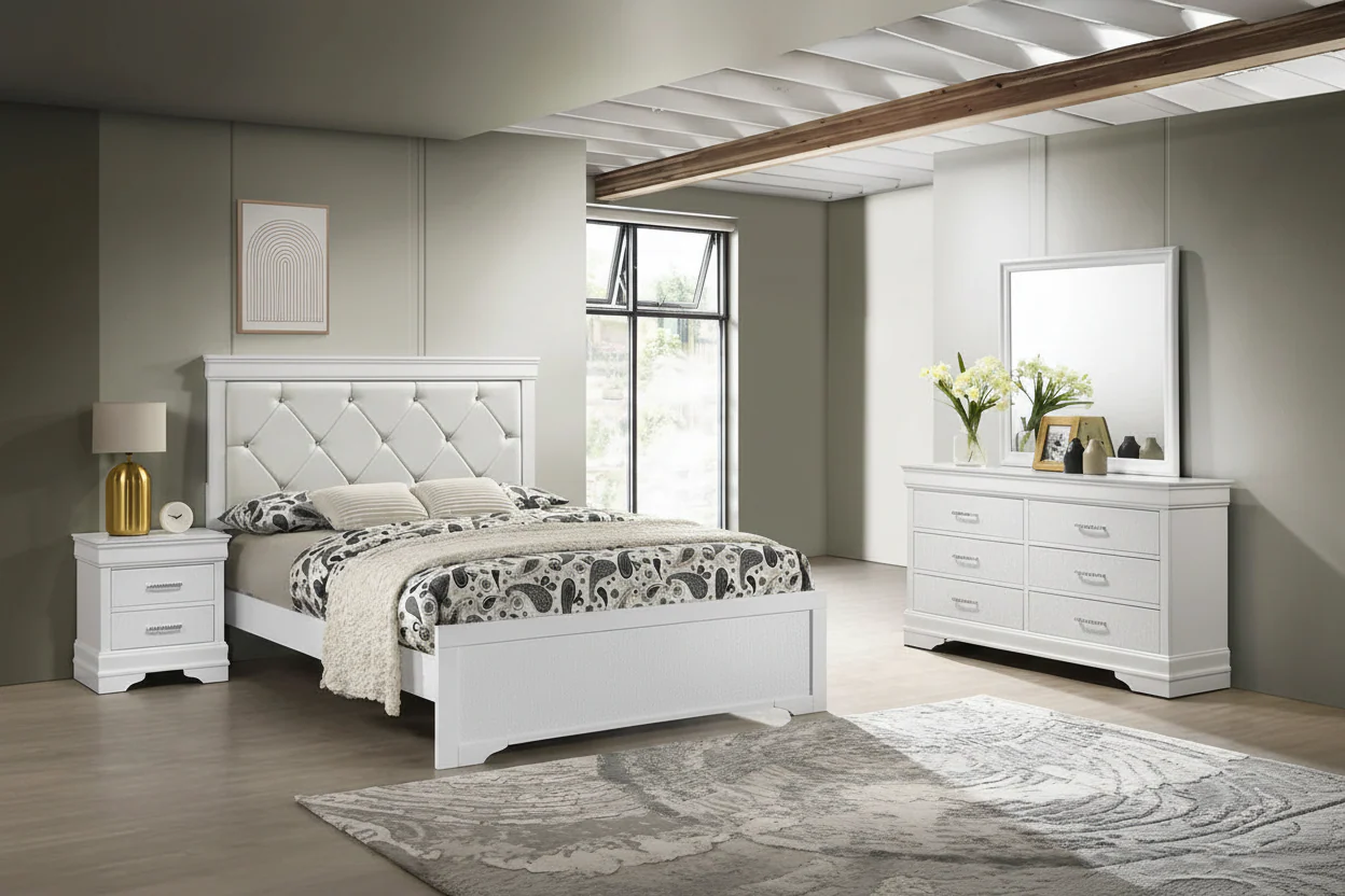 Amalia White Bedroom Suites - Image 2