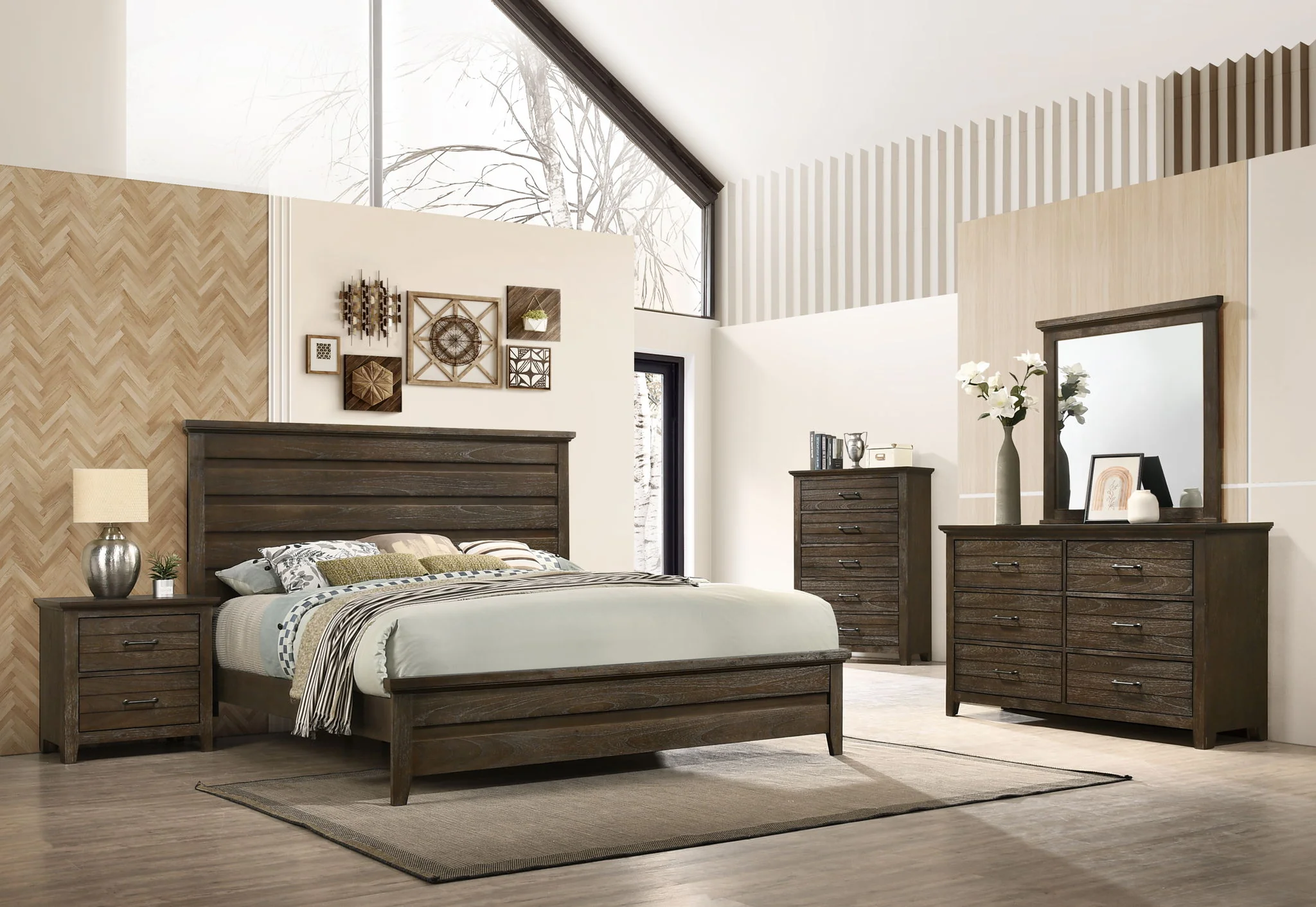 Amherst - Nightstand - Brown - Image 3