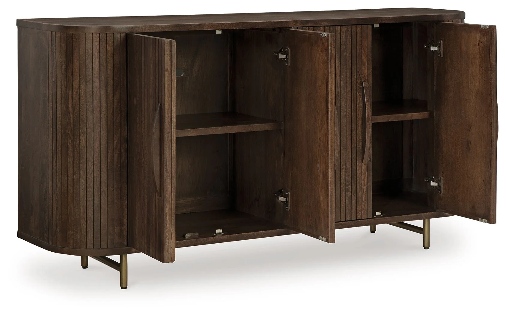 Amickly - Accent Cabinet - Dark Brown - Image 2