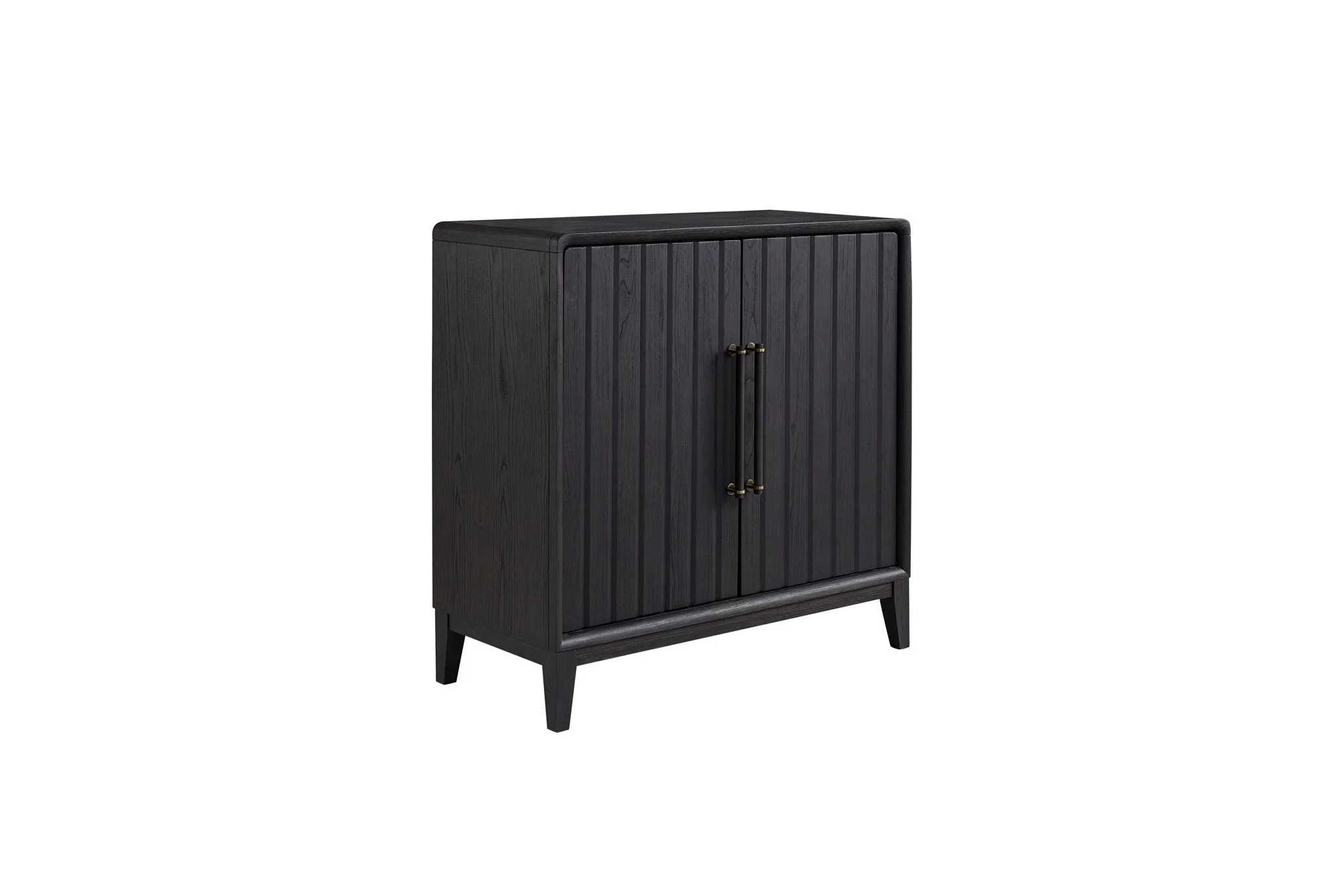 Ample Storage Bar Cabinet - Peppercorn - Image 3