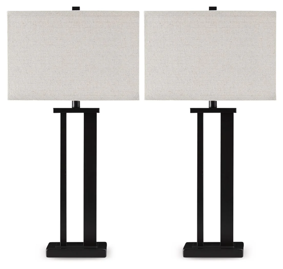 Aniela - Metal Table Lamp Set - Image 2
