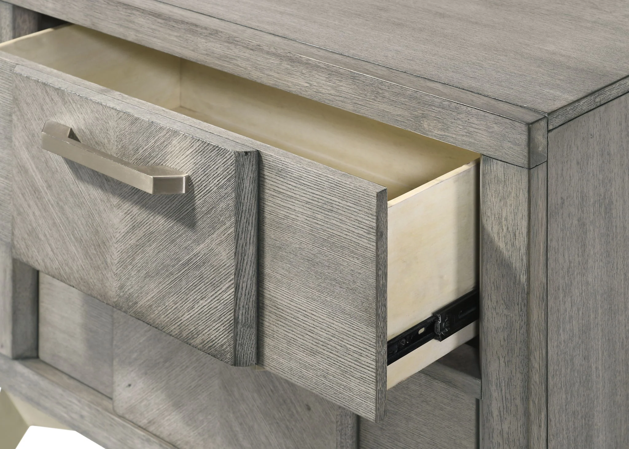 Aries - 2 Drawer Nightstand - Gray - Image 3