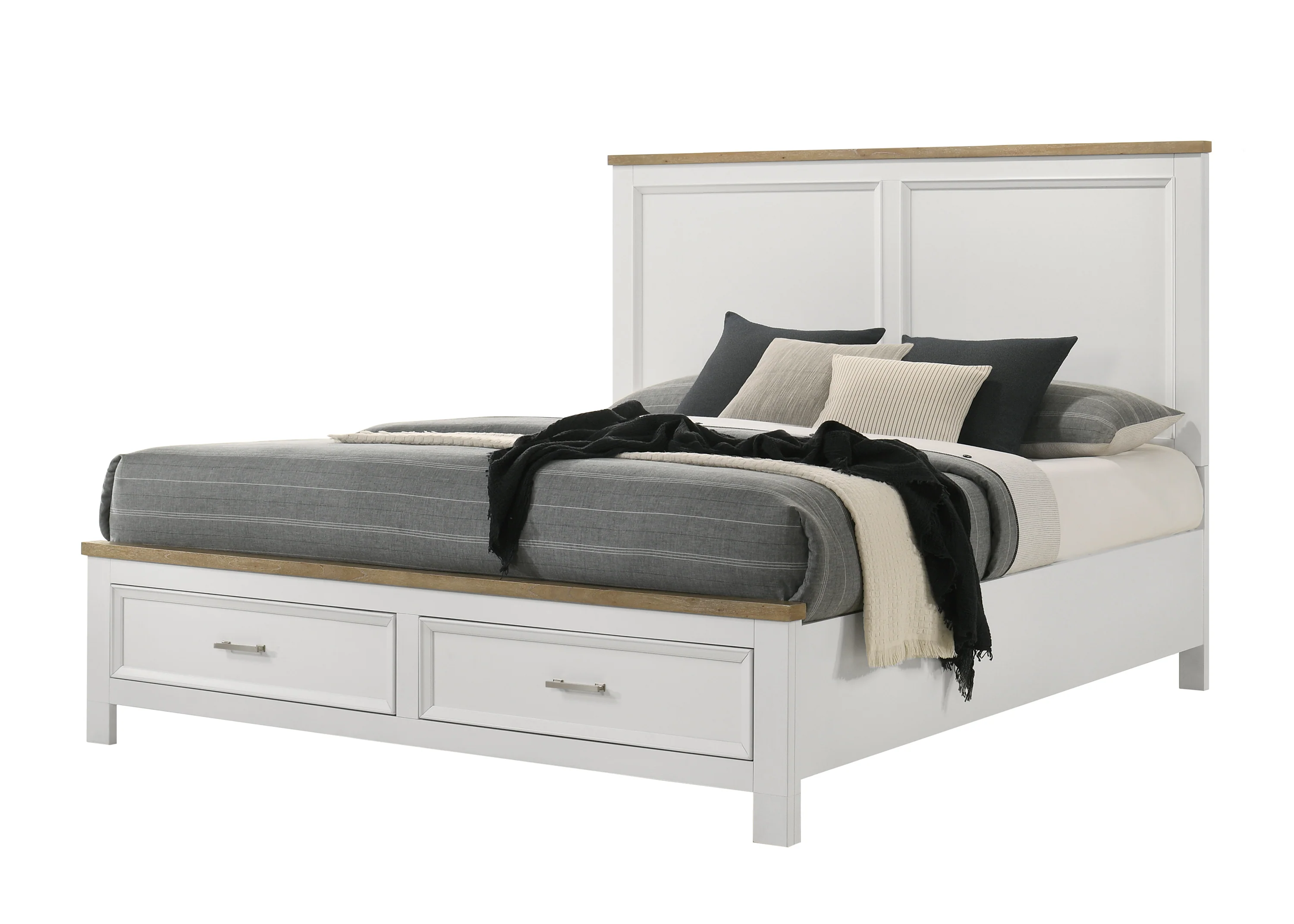 Aston King or Queen Platform Storage Bed - Image 2