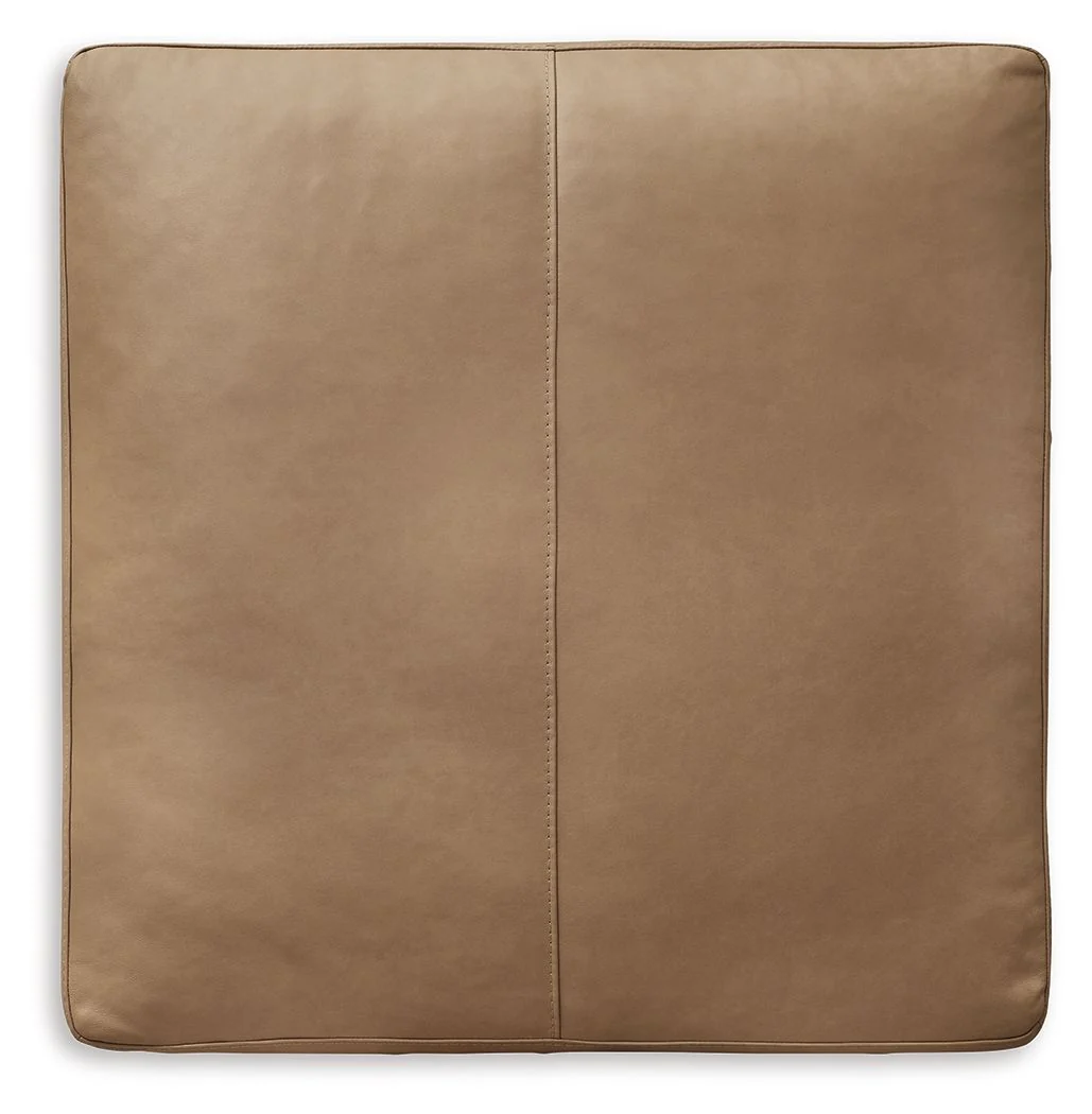 Bandon - Oversized Accent Ottoman - Toffee - Image 2