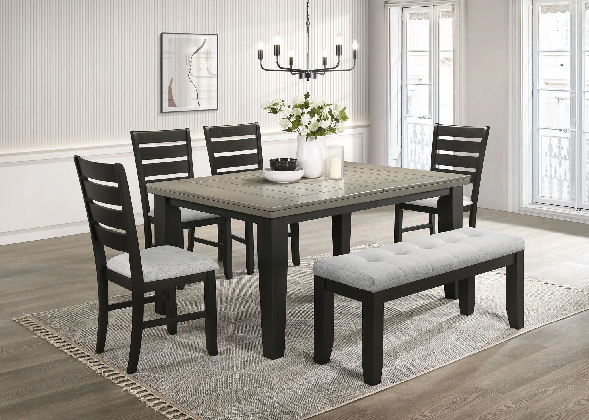 Bardstown - Bench - Light Gray - Image 2