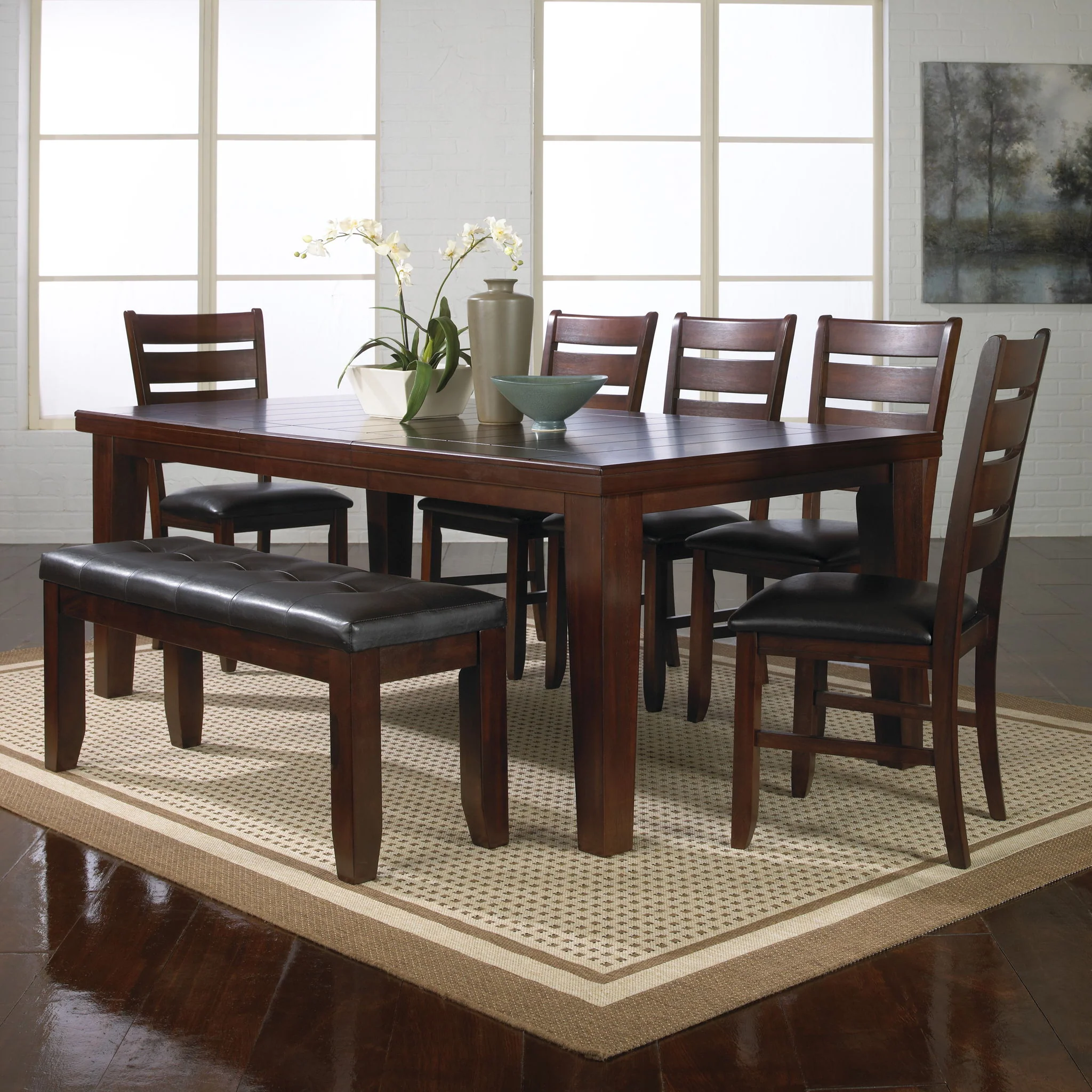Bardstown - Dining Table - Dark Brown - Image 4