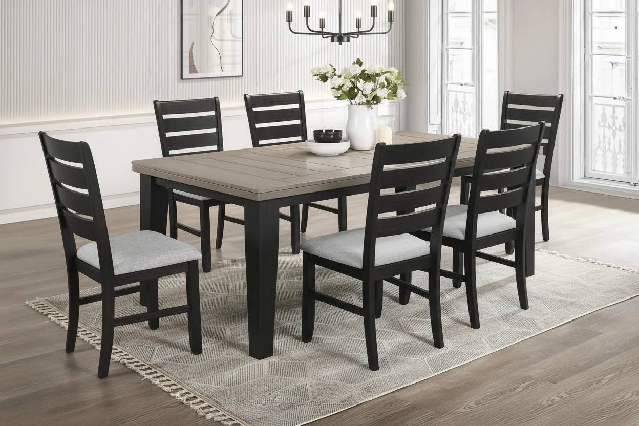 Bardstown Light Grey Dining Sets by Crown Mark - Image 2