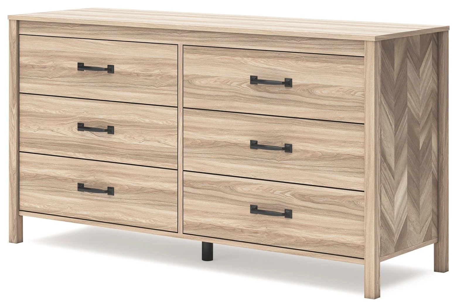 Battelle - Six Drawer Dresser - Tan - Image 3