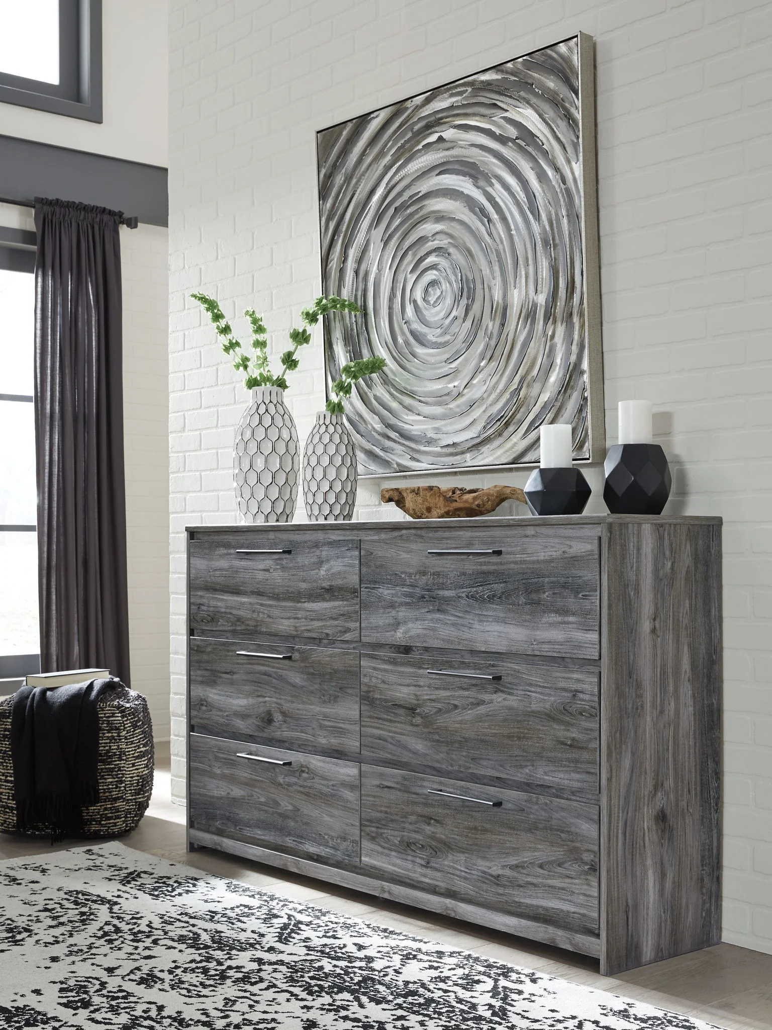 Baystorm - Panel Bedroom Set - Gray - Image 10