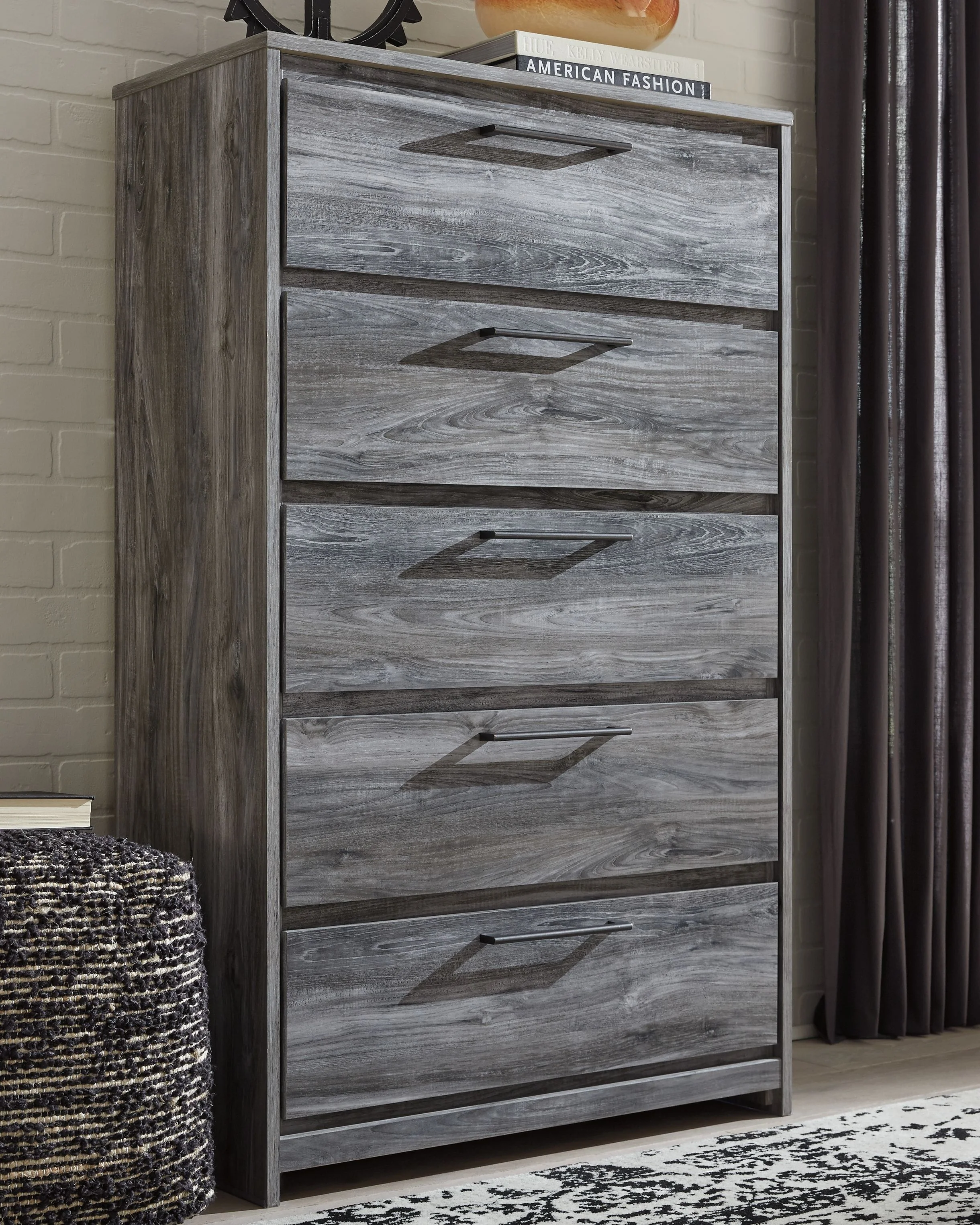 Baystorm - Panel Bedroom Set - Gray - Image 13