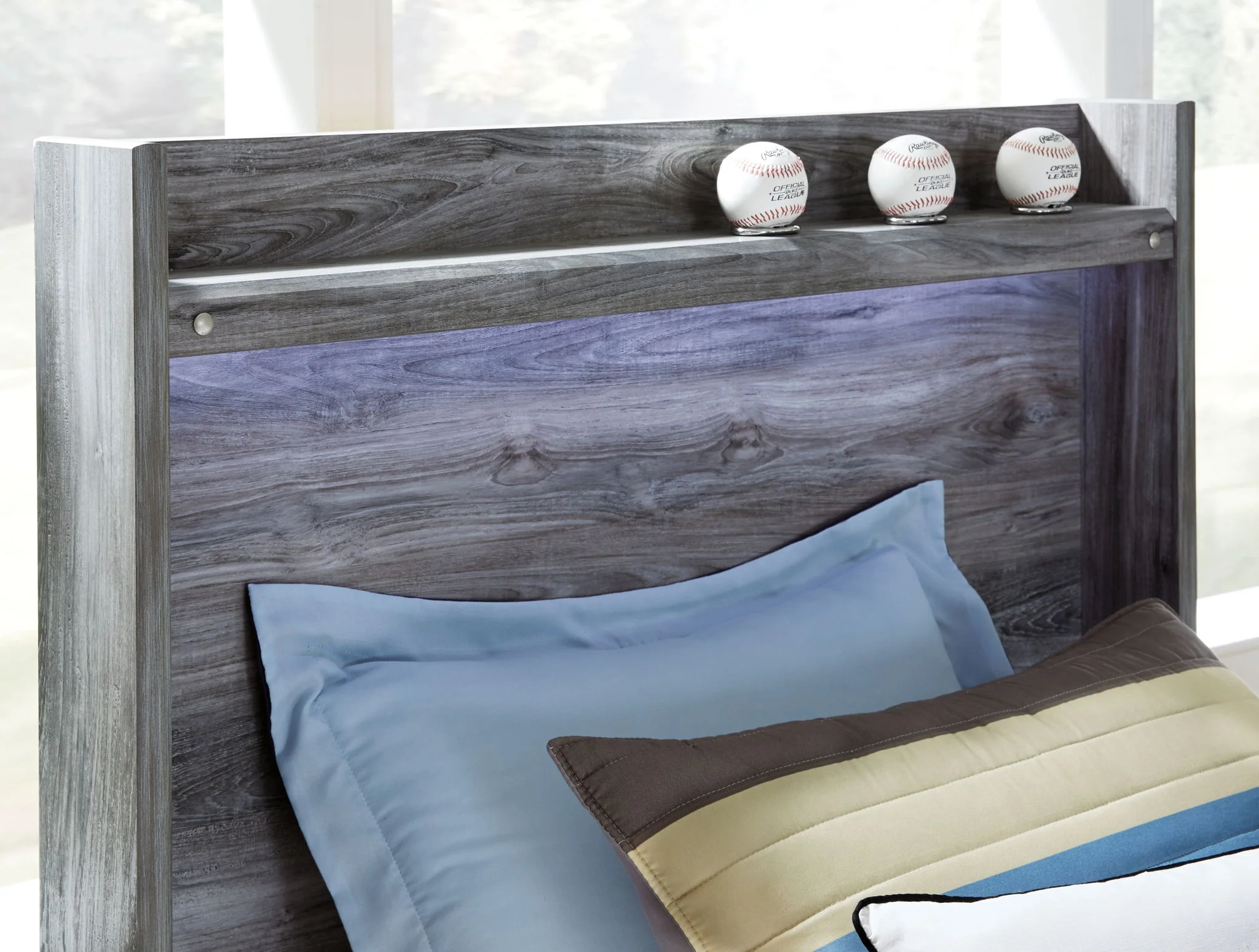 Baystorm - Panel Bedroom Set - Gray - Image 20