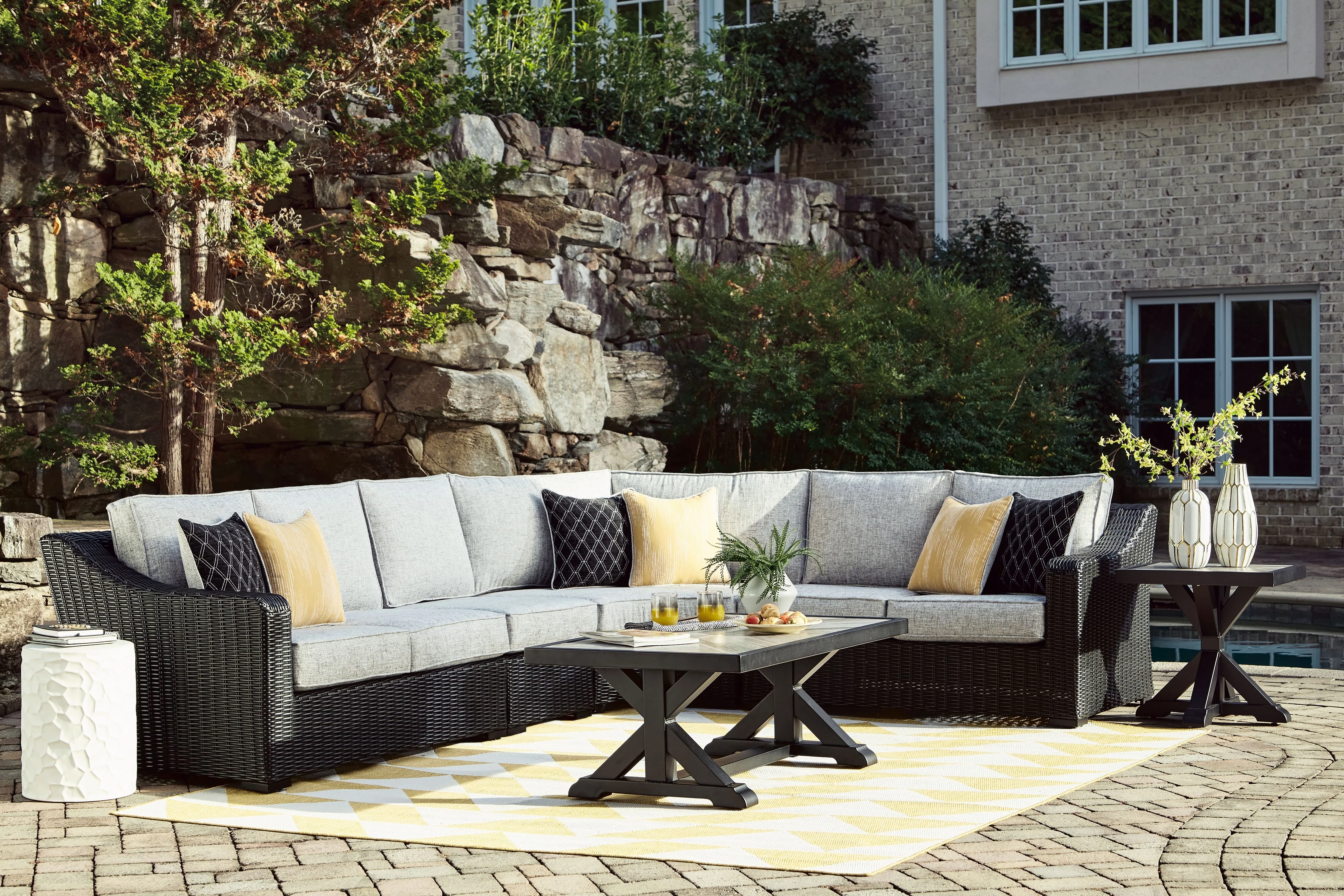Beachcroft - Outdoor Sectional - Image 8