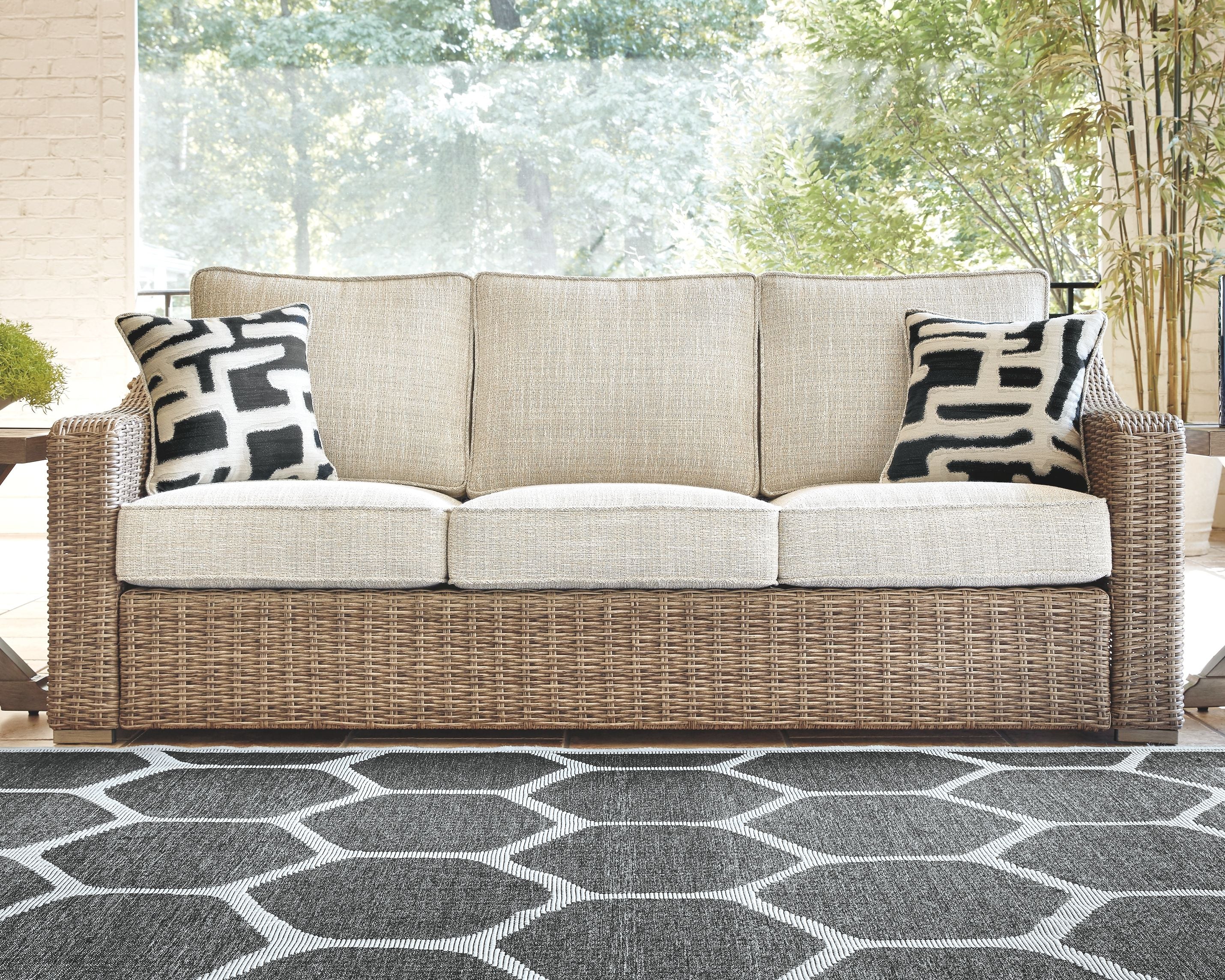 Beachcroft - Sofa With Cushion - Image 4