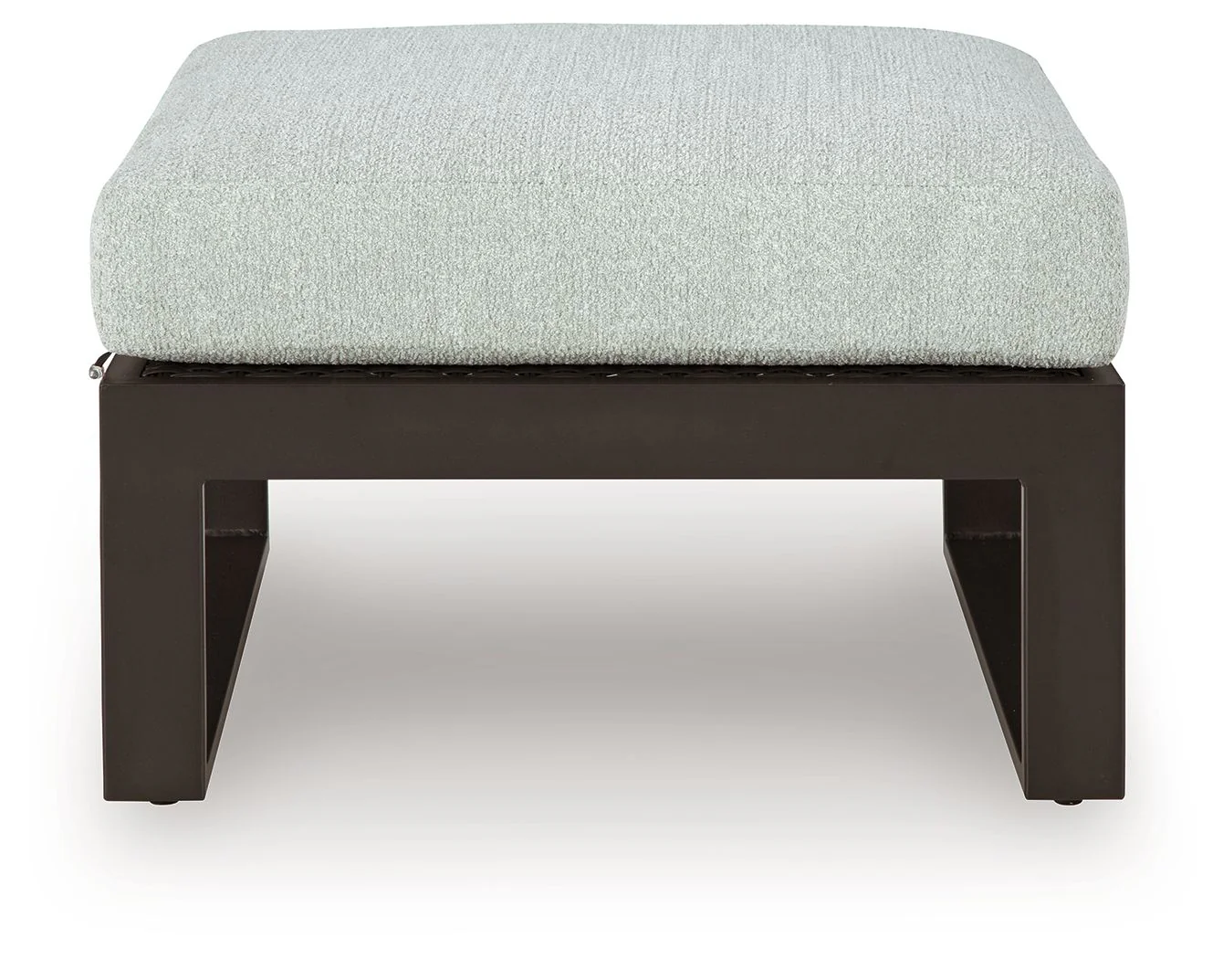 Beachloft - Ottoman With Cushion - Black / Gray - Image 4