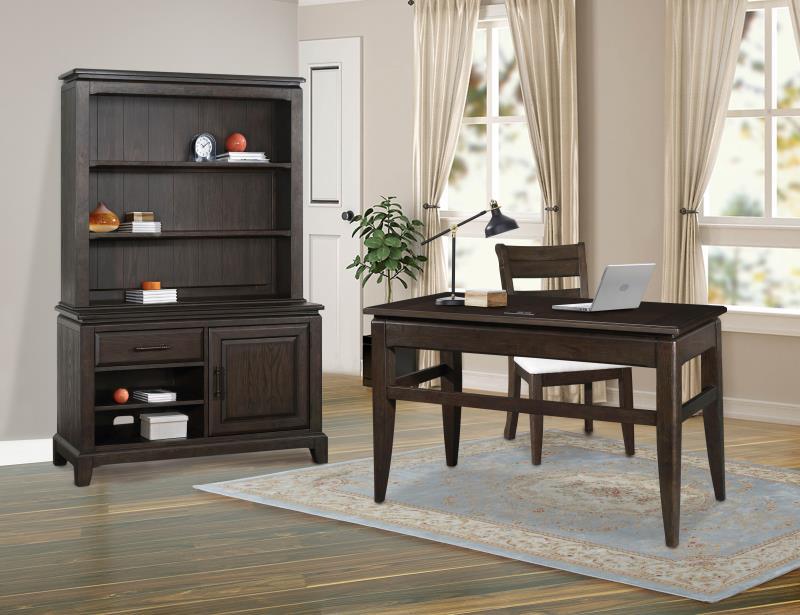Bellamy Lane - 2 Shelf Bookcase Hutch - Elm - Image 3