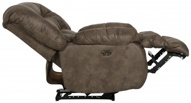 Benny #4105 Power Wallhugger Recliner in Coffee - Image 4