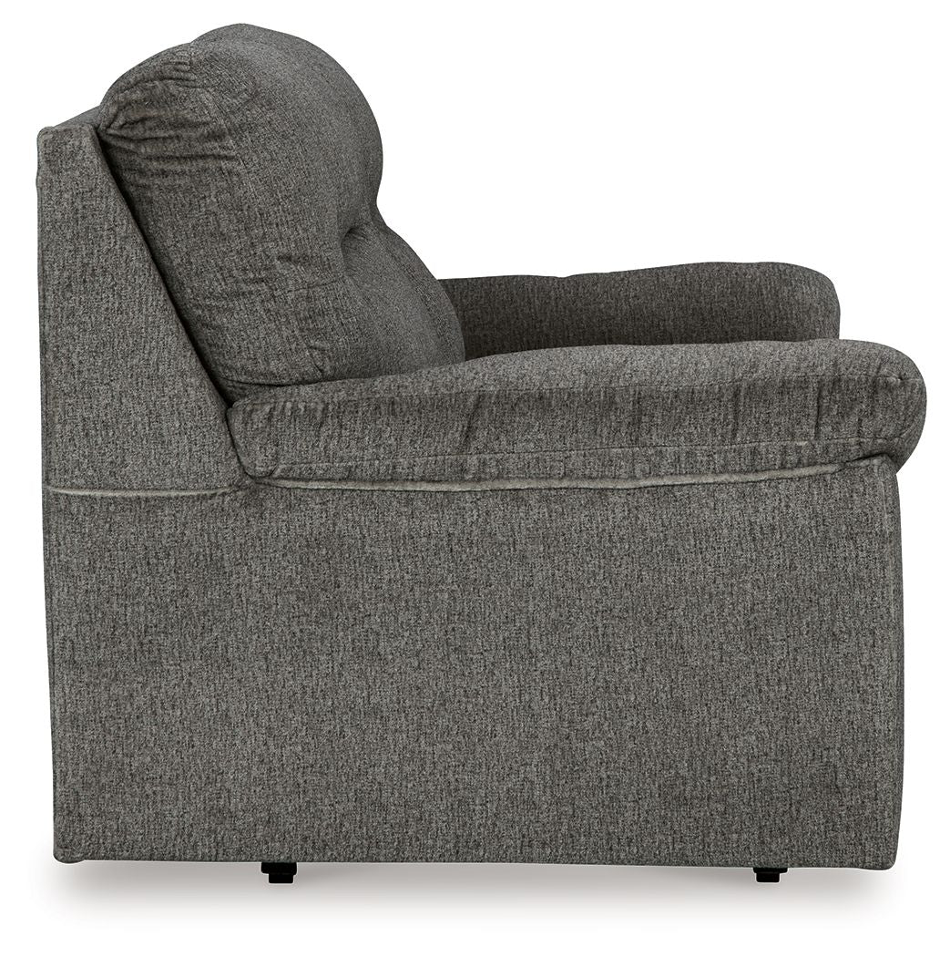Bindura - Glider Loveseat - Mineral - Image 2