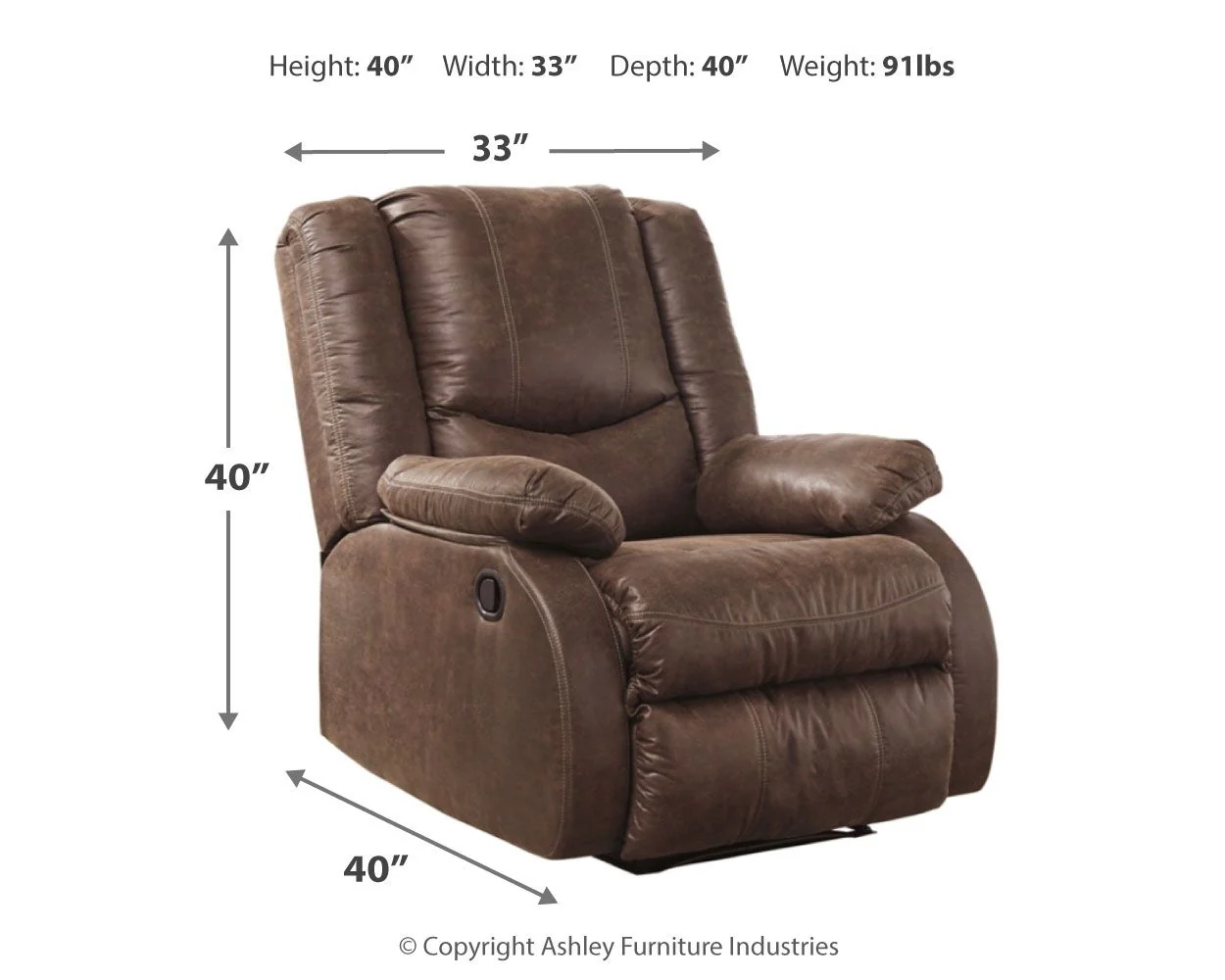 Bladewood - Recliner - Image 3