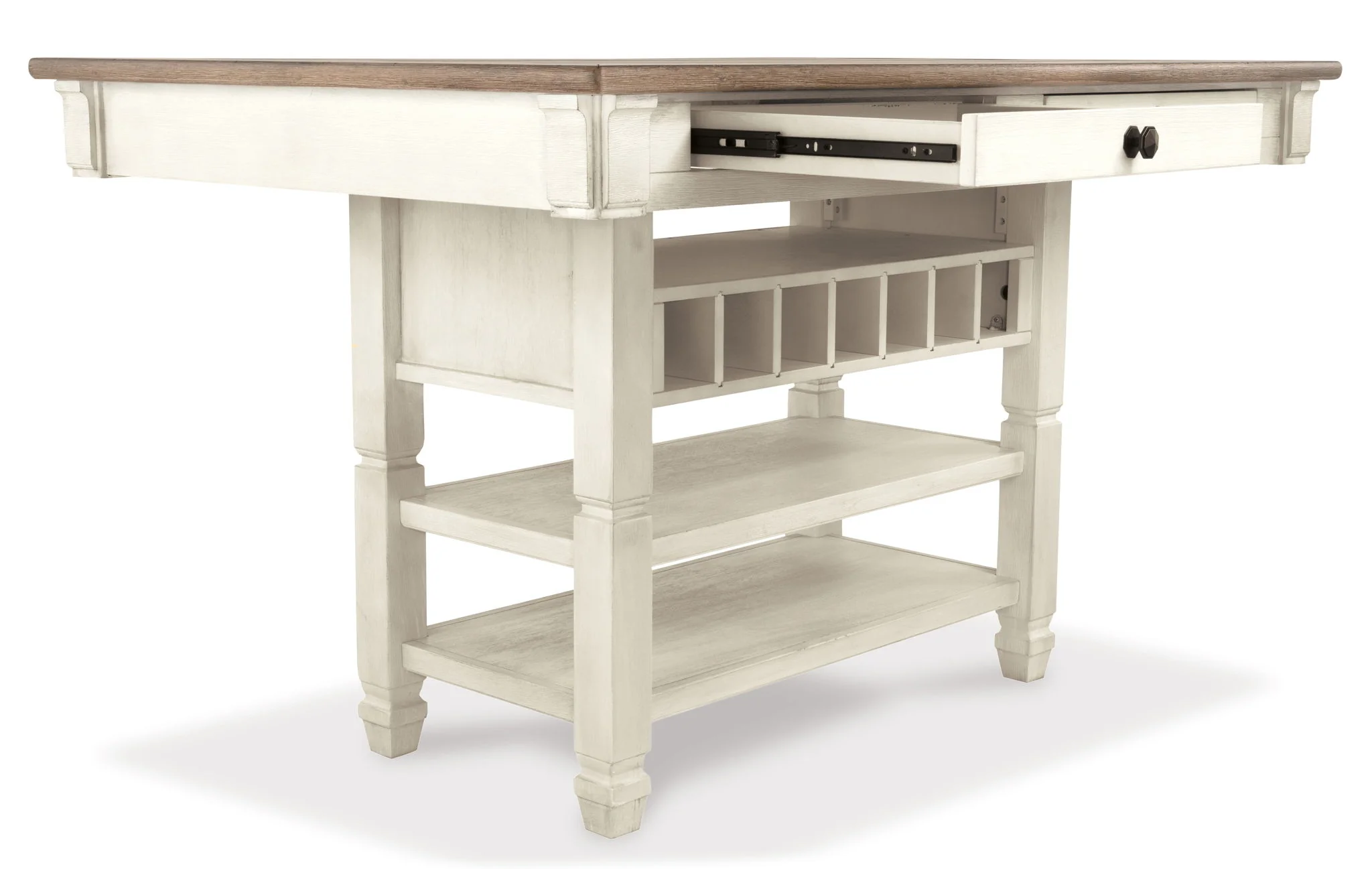 Bolanburg - Rectangular Dining Room Counter Table - Beige - Image 3