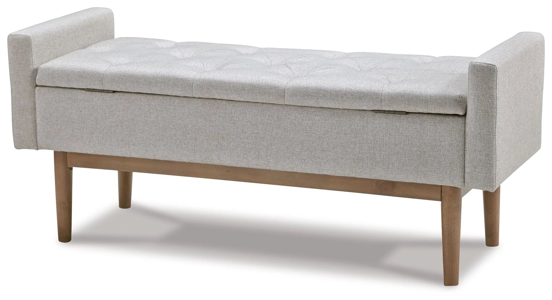 Briarson - Storage Bench - Beige / Brown - Image 4