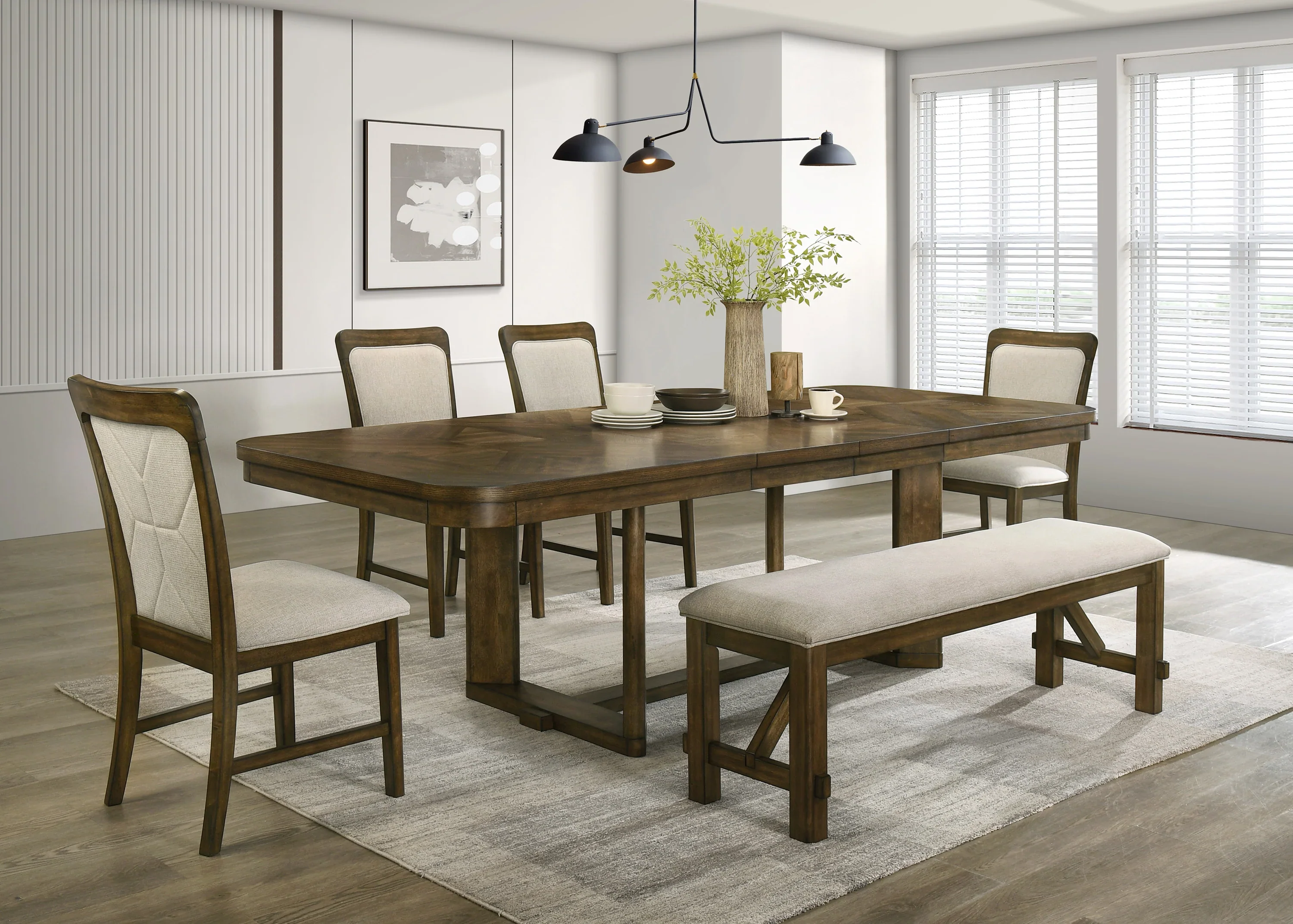 Broadmoor Dining Height Bench - Image 3