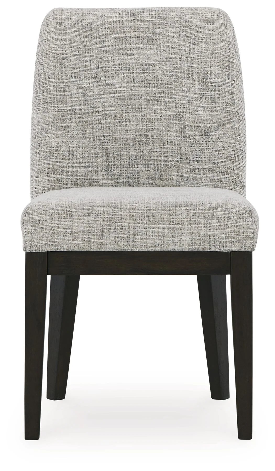 Burkhaus - Dining UPH Side Chair (Set of 2) - Beige / Dark Brown - Image 2