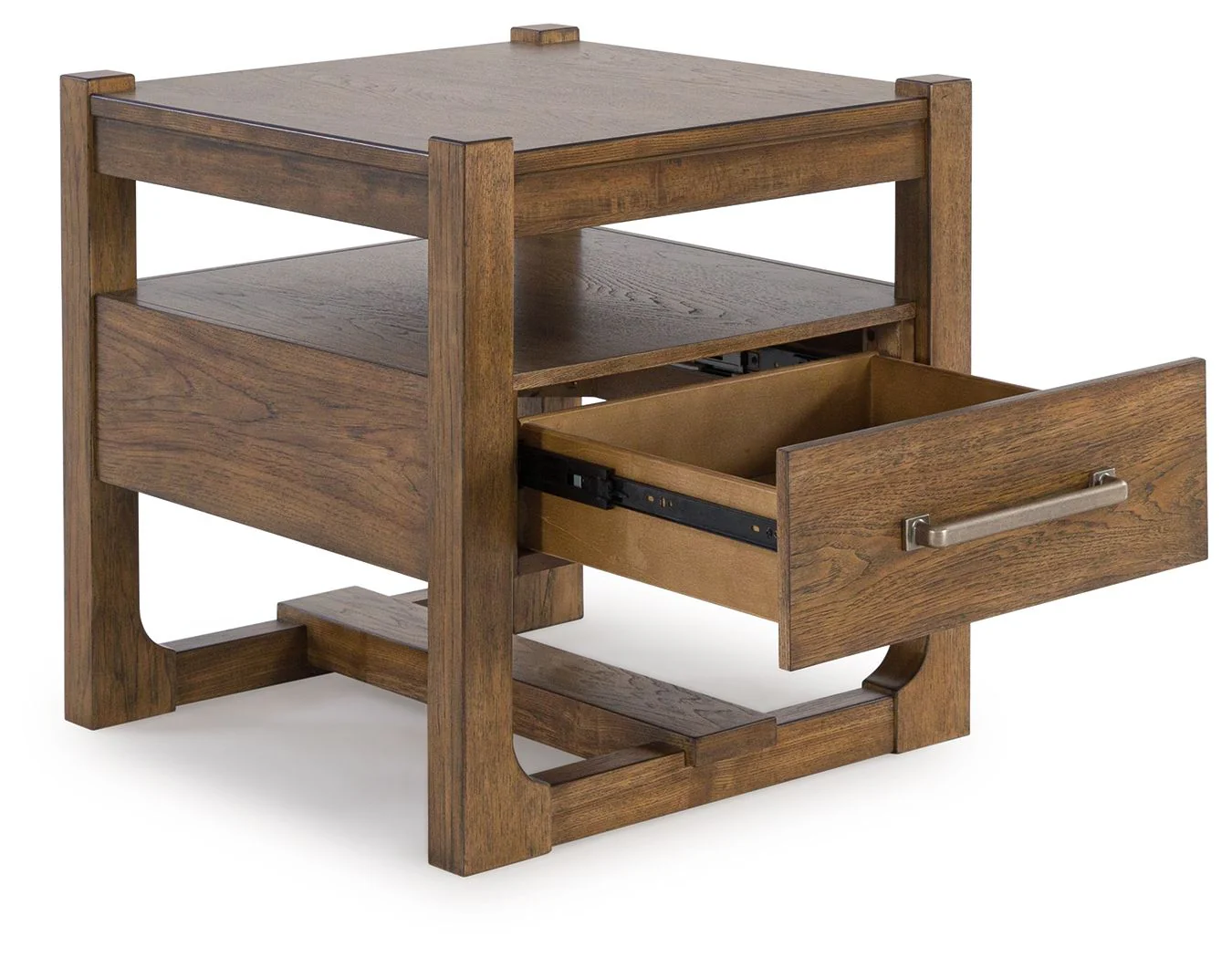 Cabalynn - Square End Table - Light Brown - Image 4
