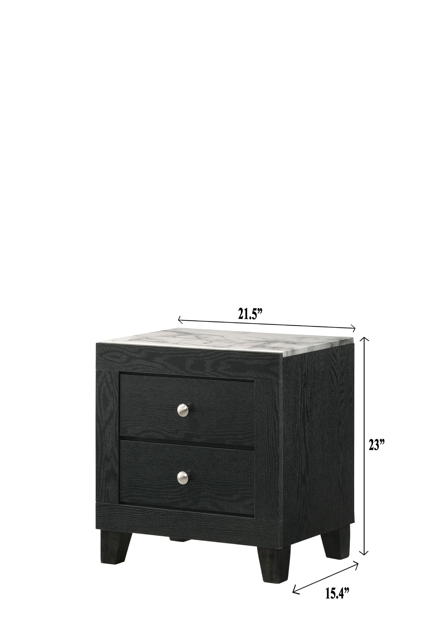Cadence - Nightstand - Black - Image 2