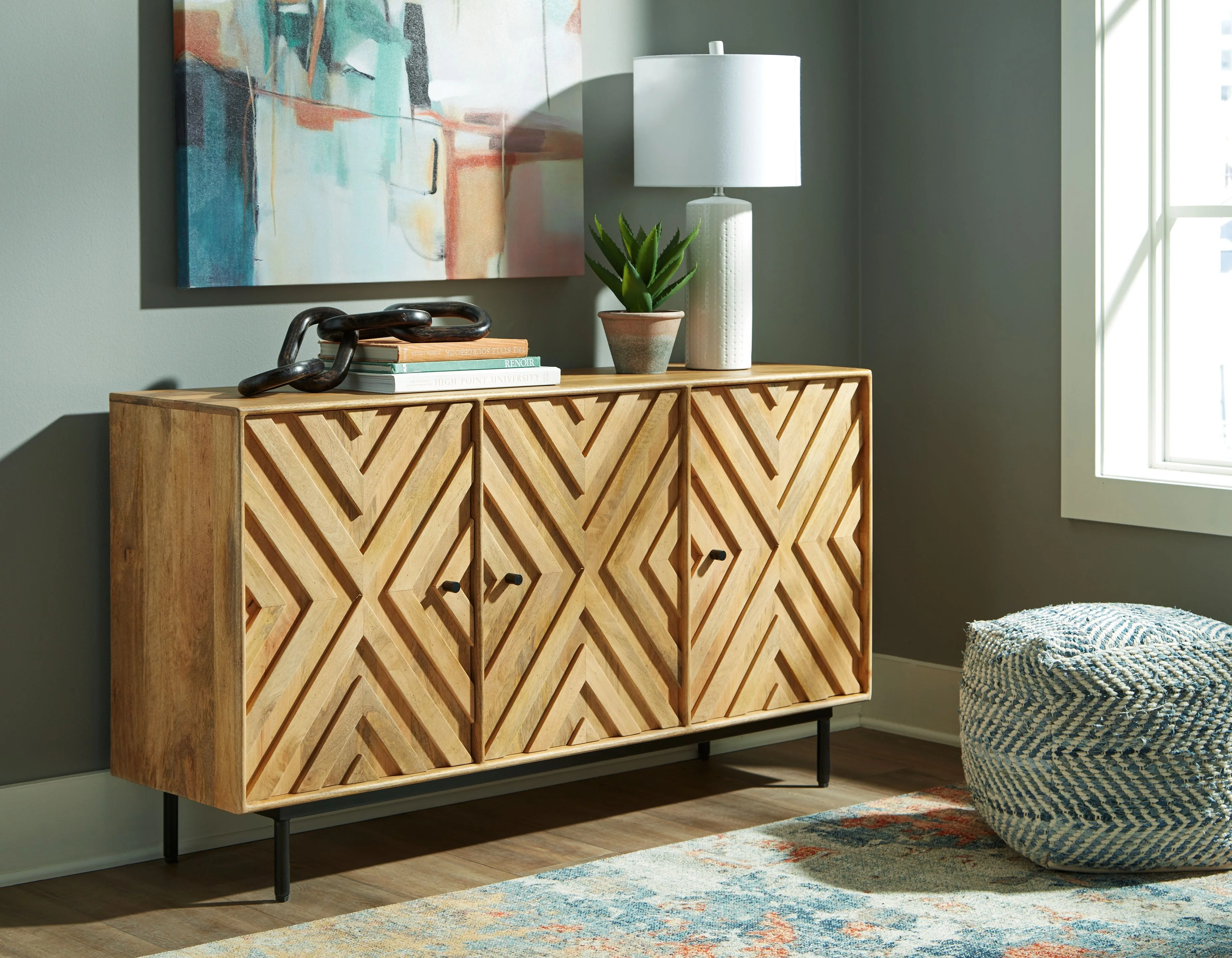Cadewick - Accent Cabinet - Natural - Image 3