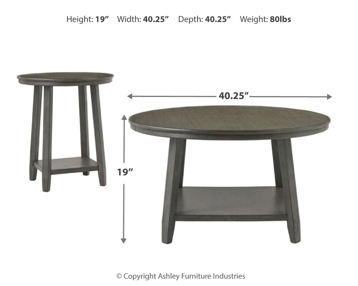 Caitbrook - Occasional Table Set (Set of 3) - Gray - Image 4