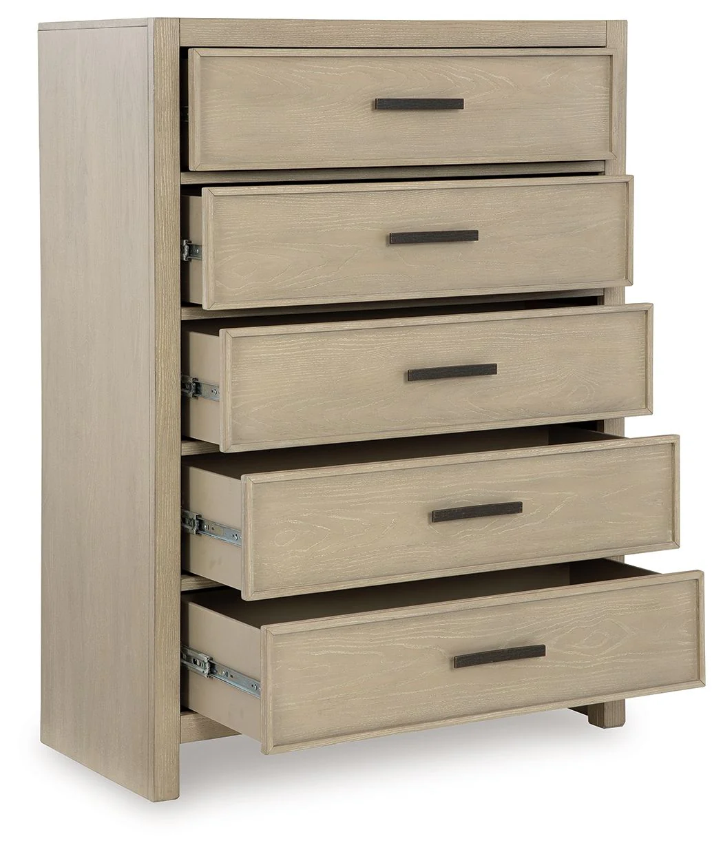 Calmoro - Five Drawer Chest - Gray - Image 4