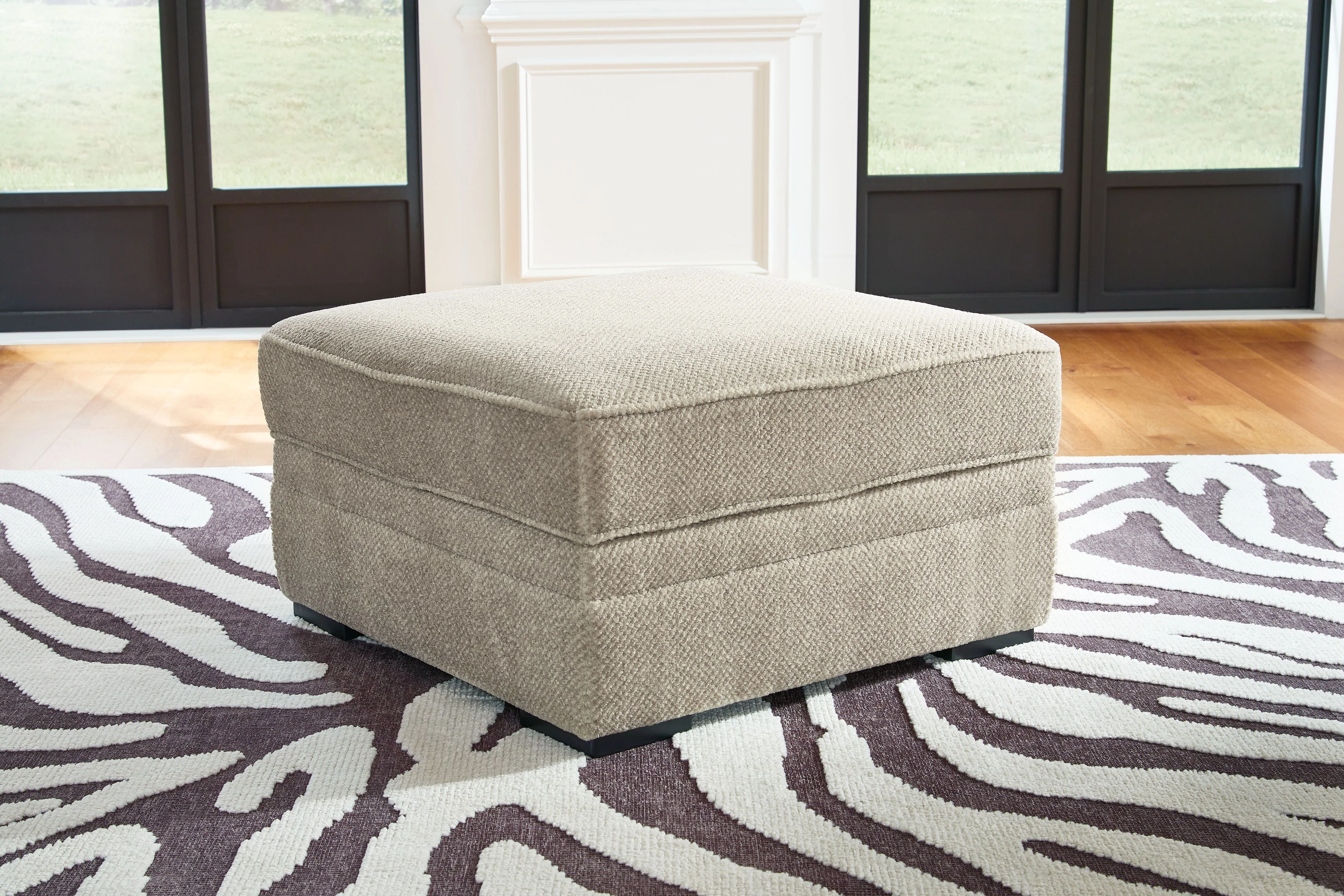 Calnita - Ottoman With Storage - Sisal - Image 2