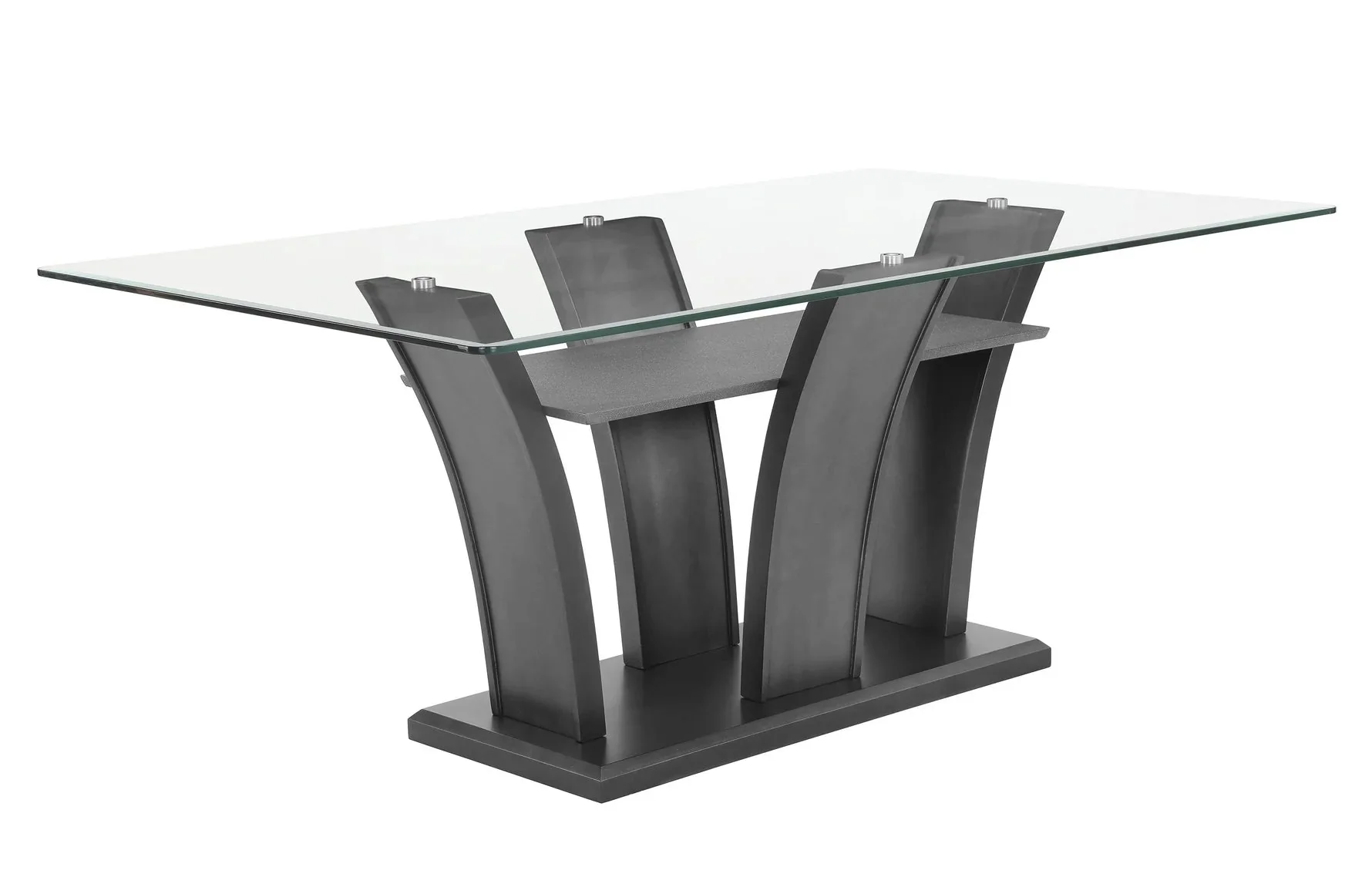 Camelia Grey Glass & Wood dining Sets by Crown Mark - Image 4